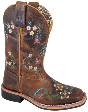 GIRL'S SMOKY MOUNTAIN FLORAL BOOTS - Image 4