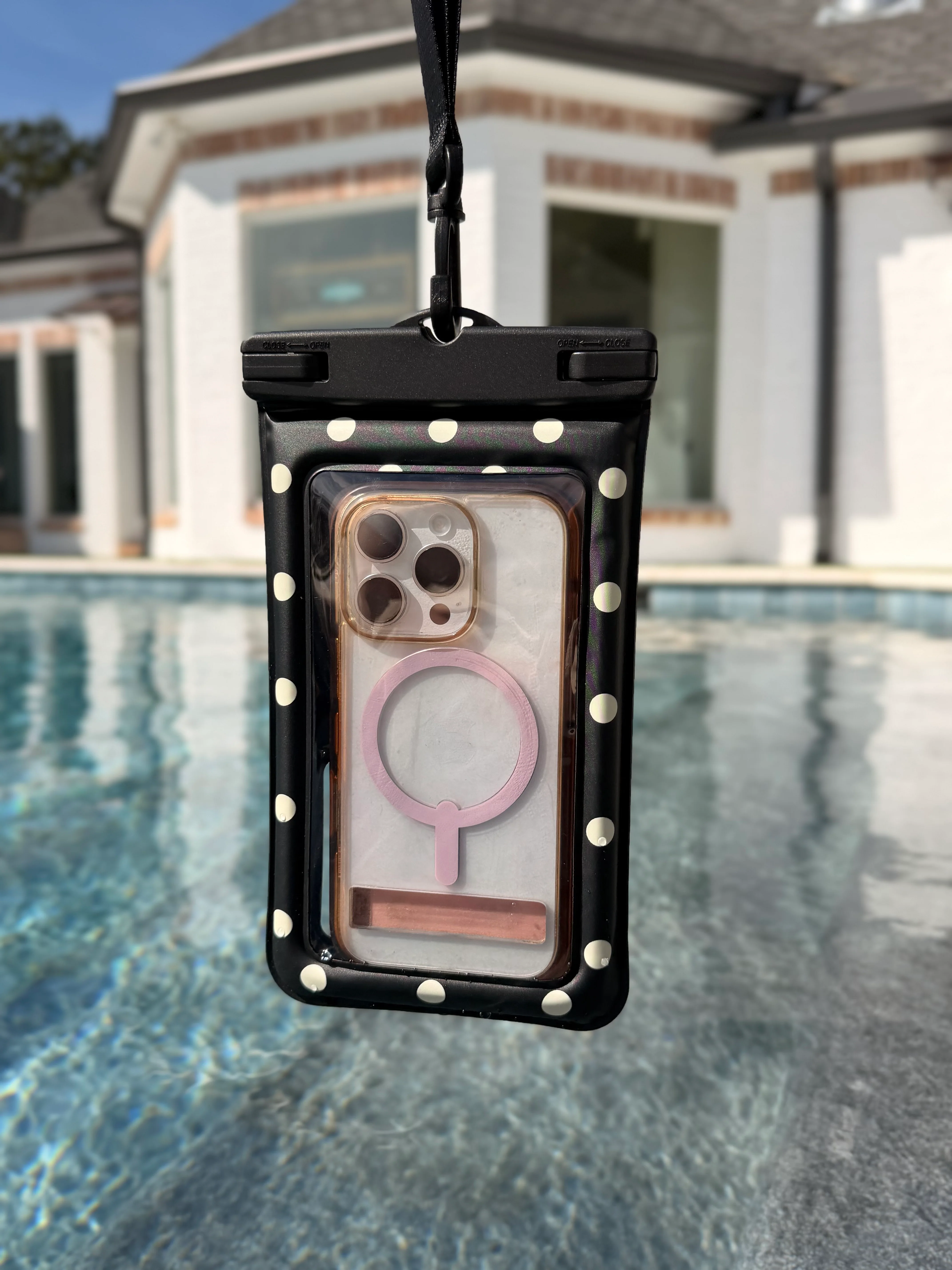 Kate Spade Waterproof Phone Pouch - Polka Dot - Image 3
