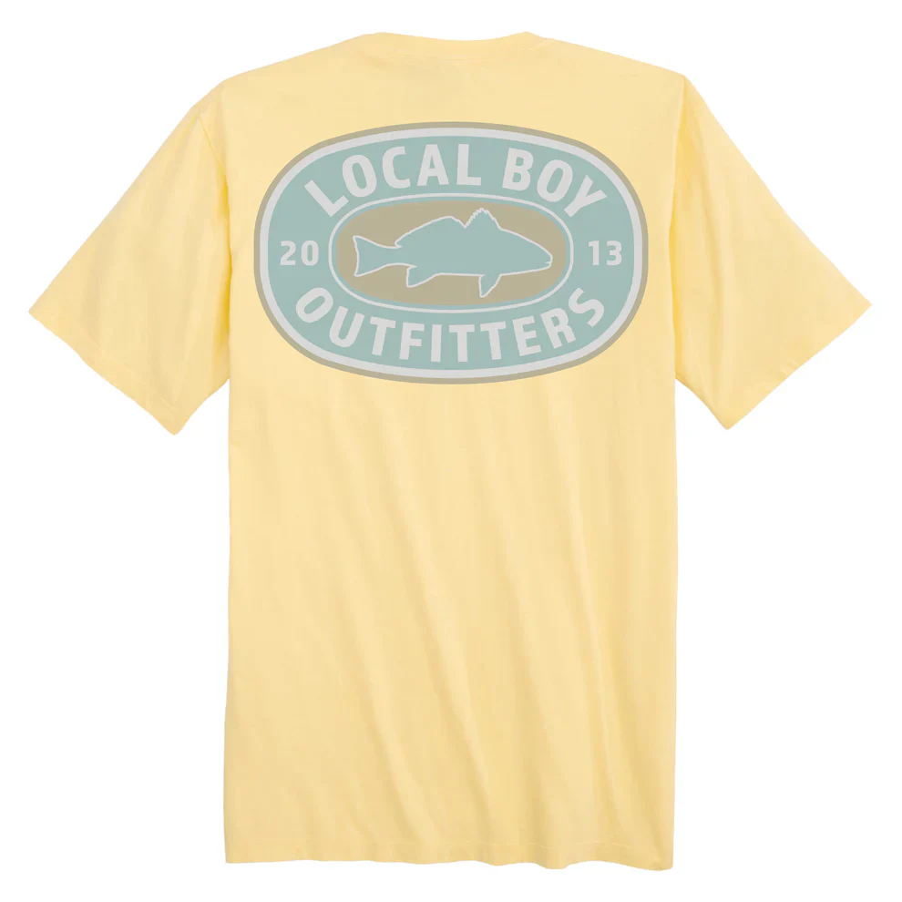 Local Boy Sandy Red T-Shirt in Yellow - Image 6