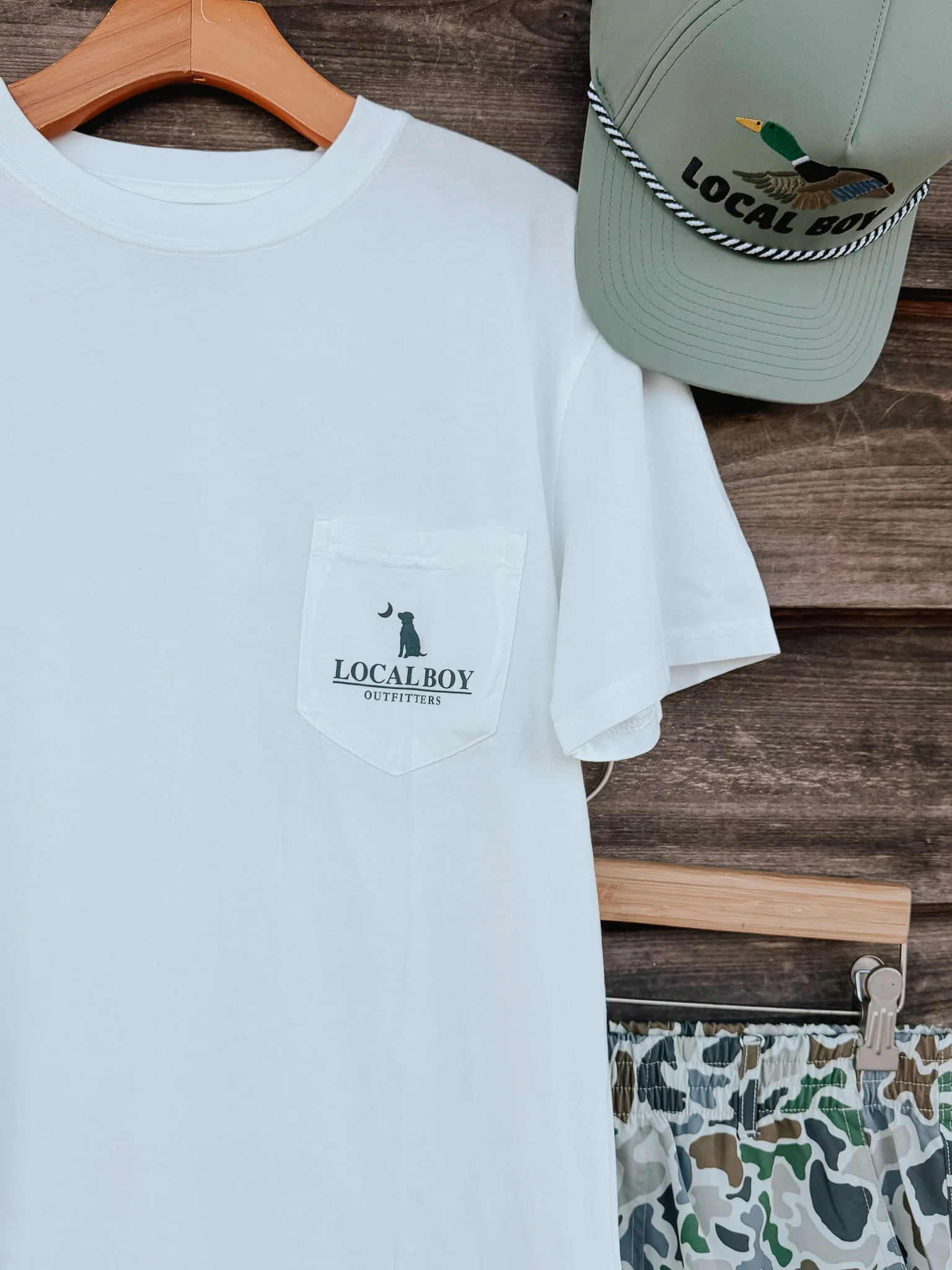 Local Boy Buff Plate T-Shirt - Image 5
