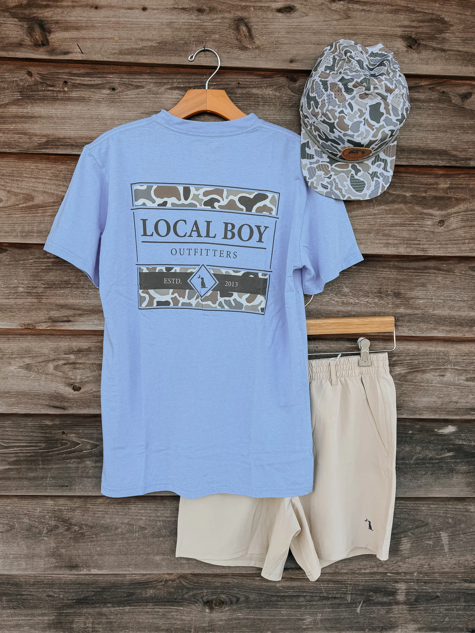 Local Boy Localflage Framed Fill T-Shirt