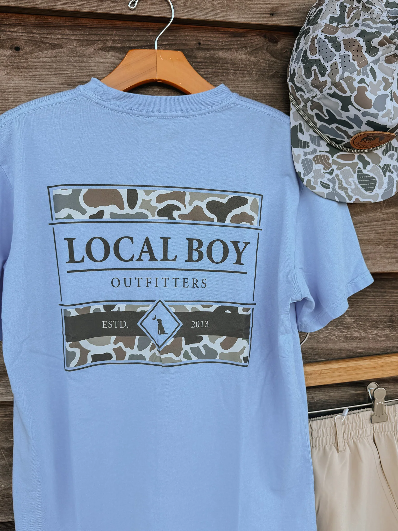 Local Boy Localflage Framed Fill T-Shirt - Image 4