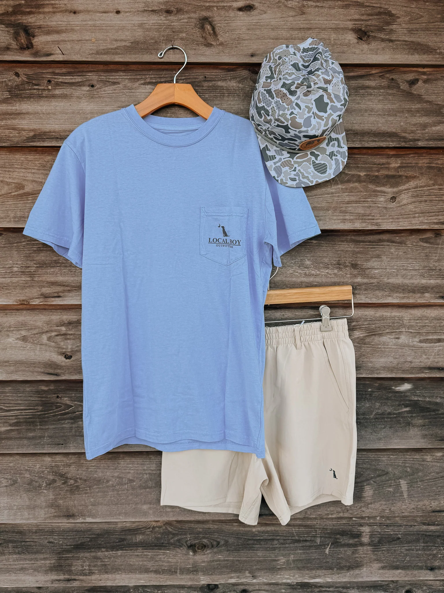 Local Boy Localflage Framed Fill T-Shirt - Image 5