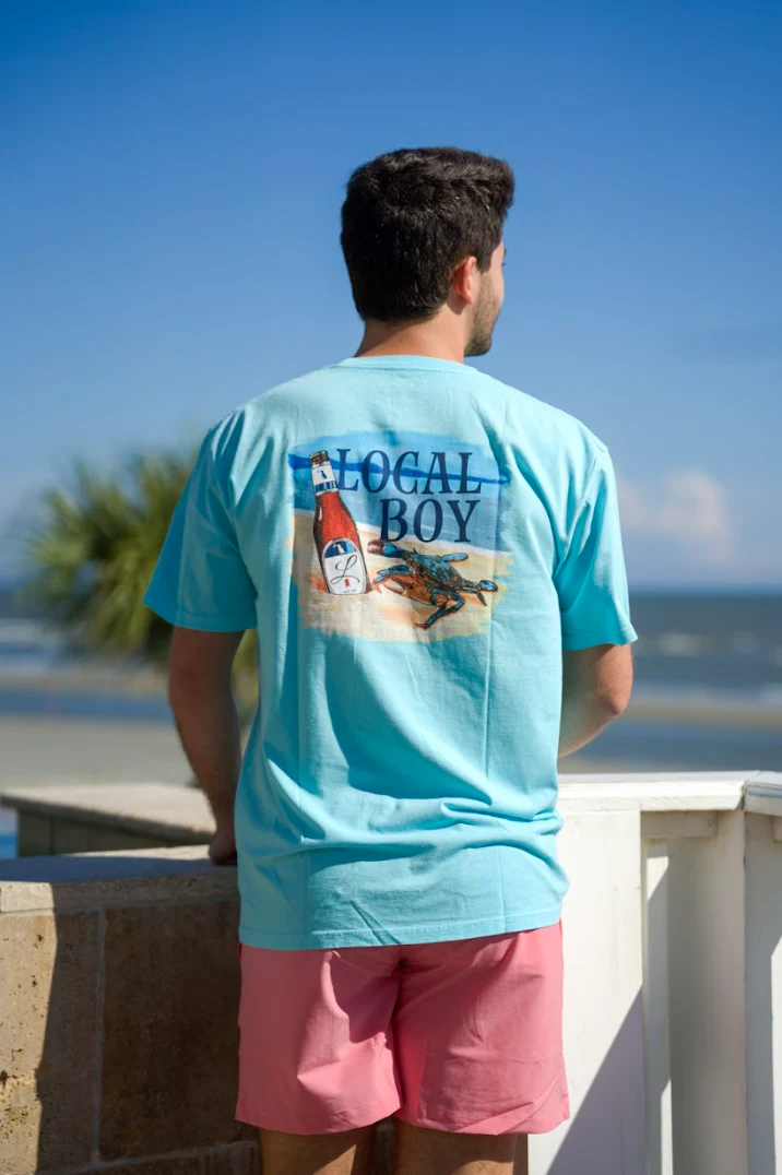 Local Boy Sandy Crab T-Shirt