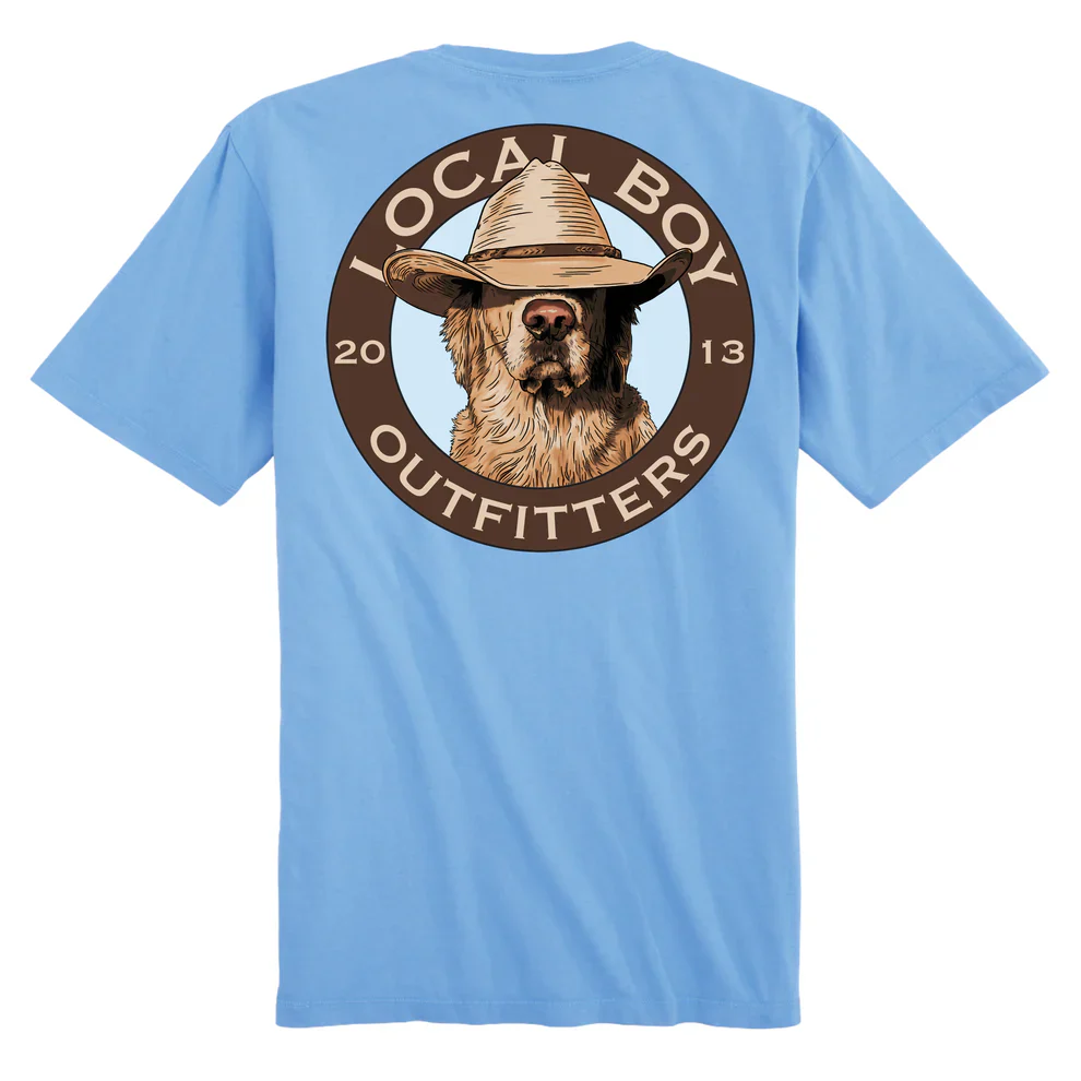 Local Boy Lone Retriever T-Shirt - Image 3
