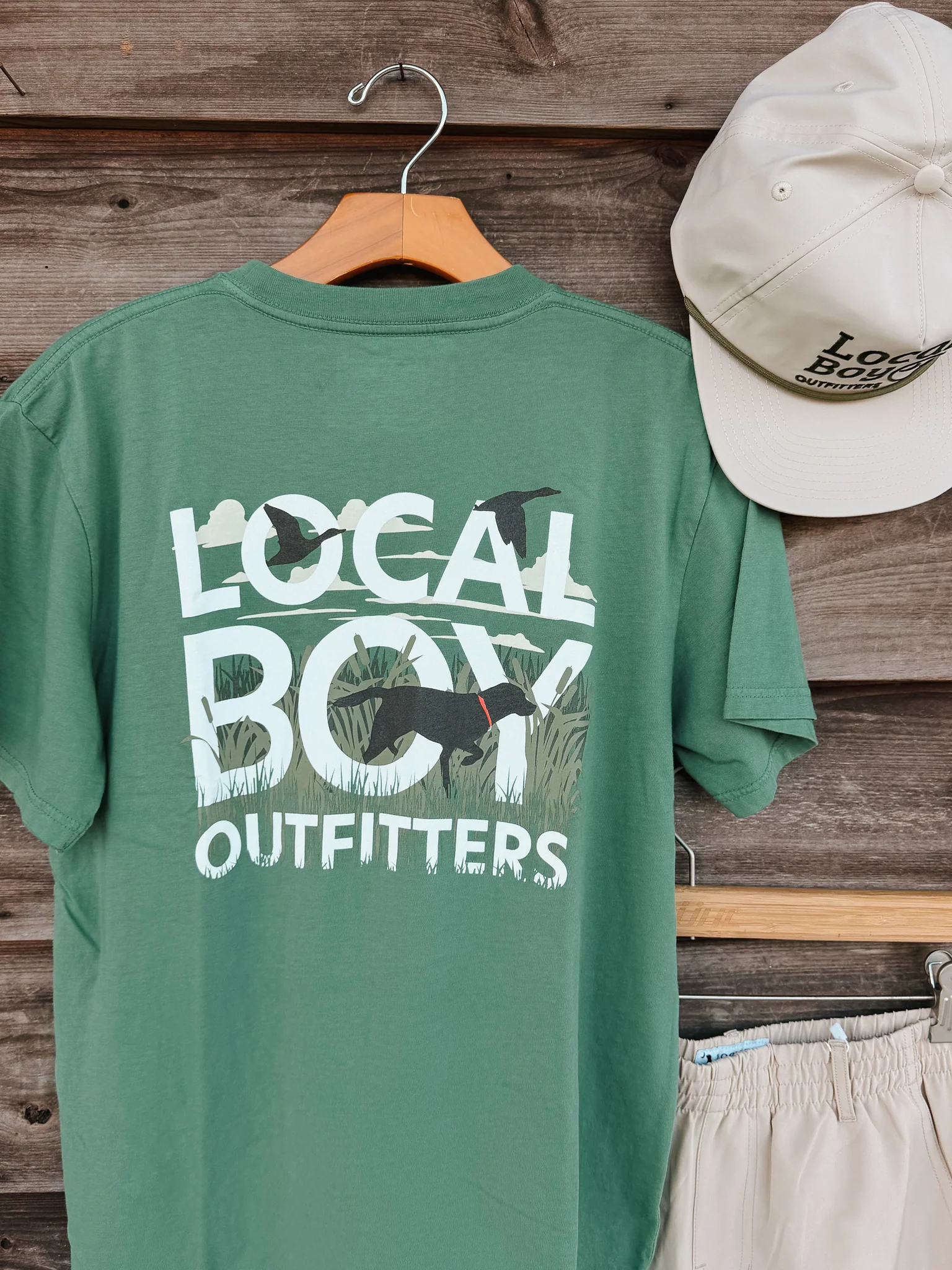 Local Boy Text and Tail T-Shirt - Image 4