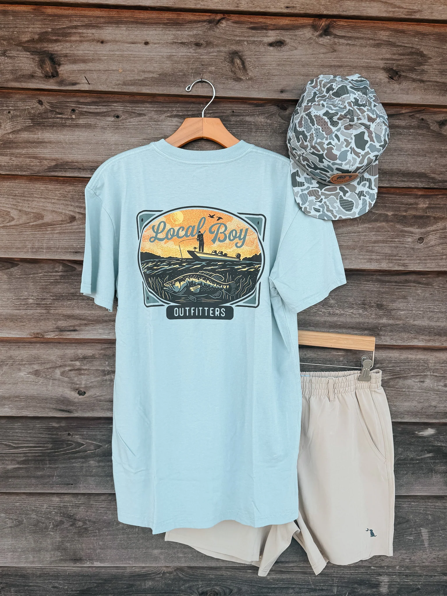 Local Boy Jon Boat T-Shirt