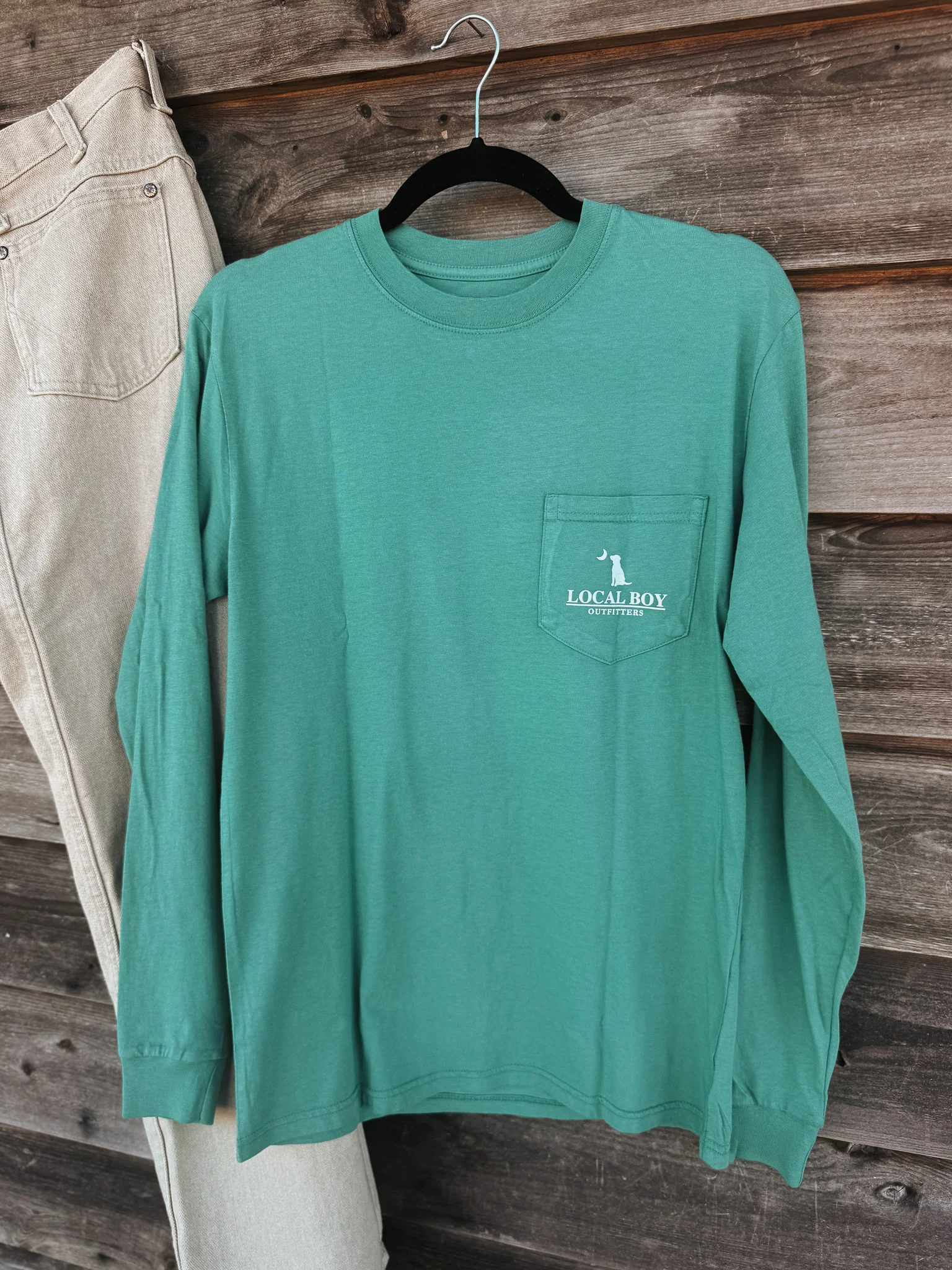 Men's Local Boy Smoked Homegrown Long Sleeve T-Shirt - Image 2