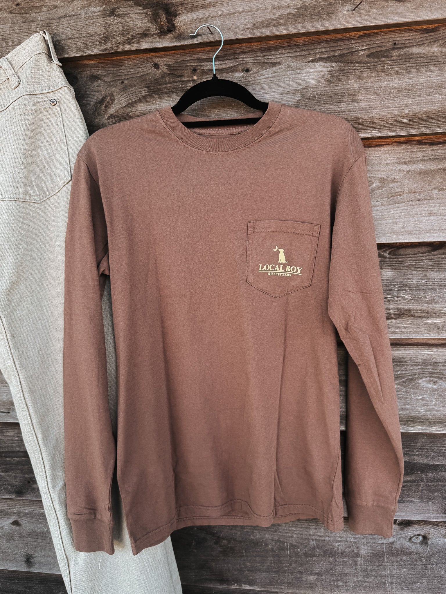 Men's Local Boy Greenhead Flight Long Sleeve T-Shirt - Image 2