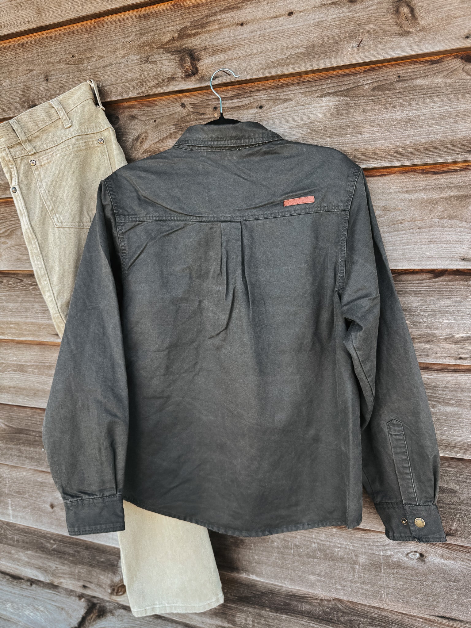 Men's Local Boy Sportsman's Shacket in Dark Brown - Image 6
