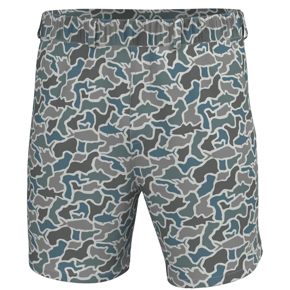 Men's Local Boy Volley Short In Fish Camo