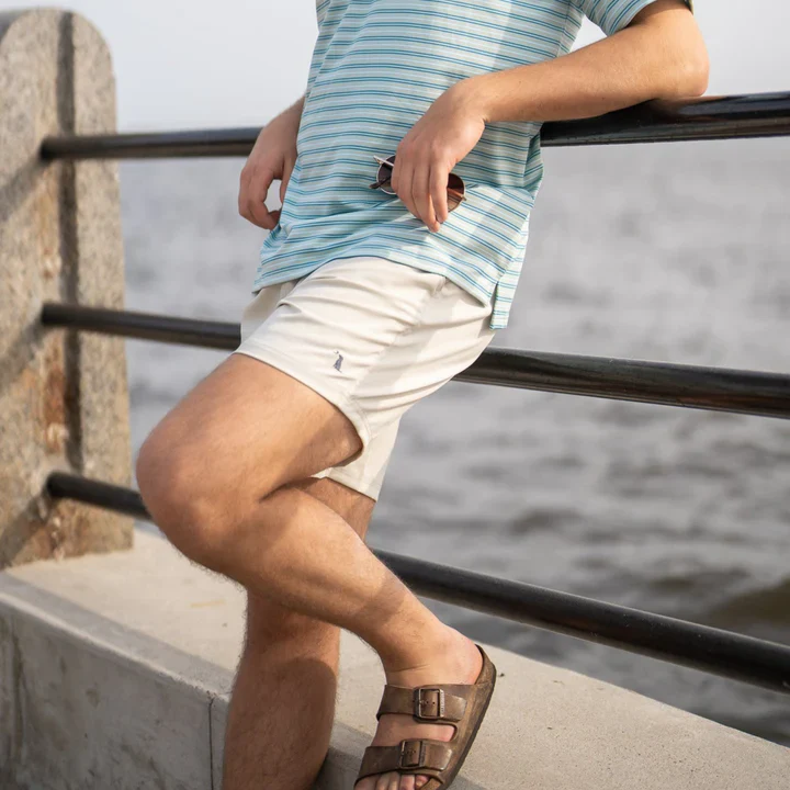 Men's Local Boy Volley Shorts in Khaki