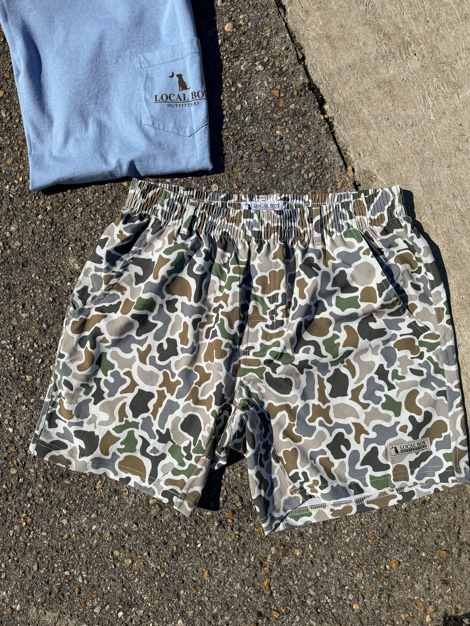 Men's Local Boy Volley Shorts in Localflage