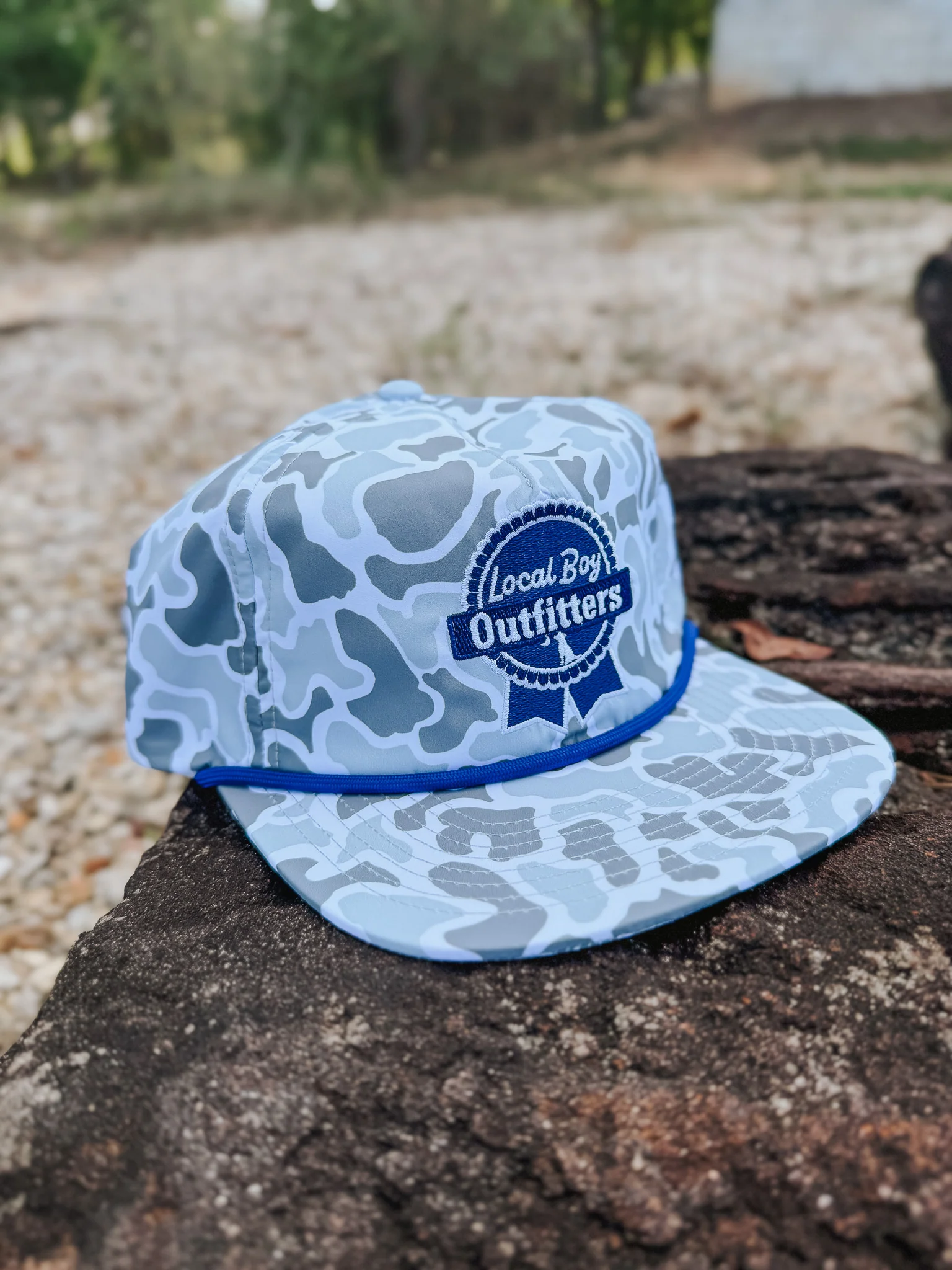 Local Boy Blue Ribbon Low Profile Rope Hat - Image 3