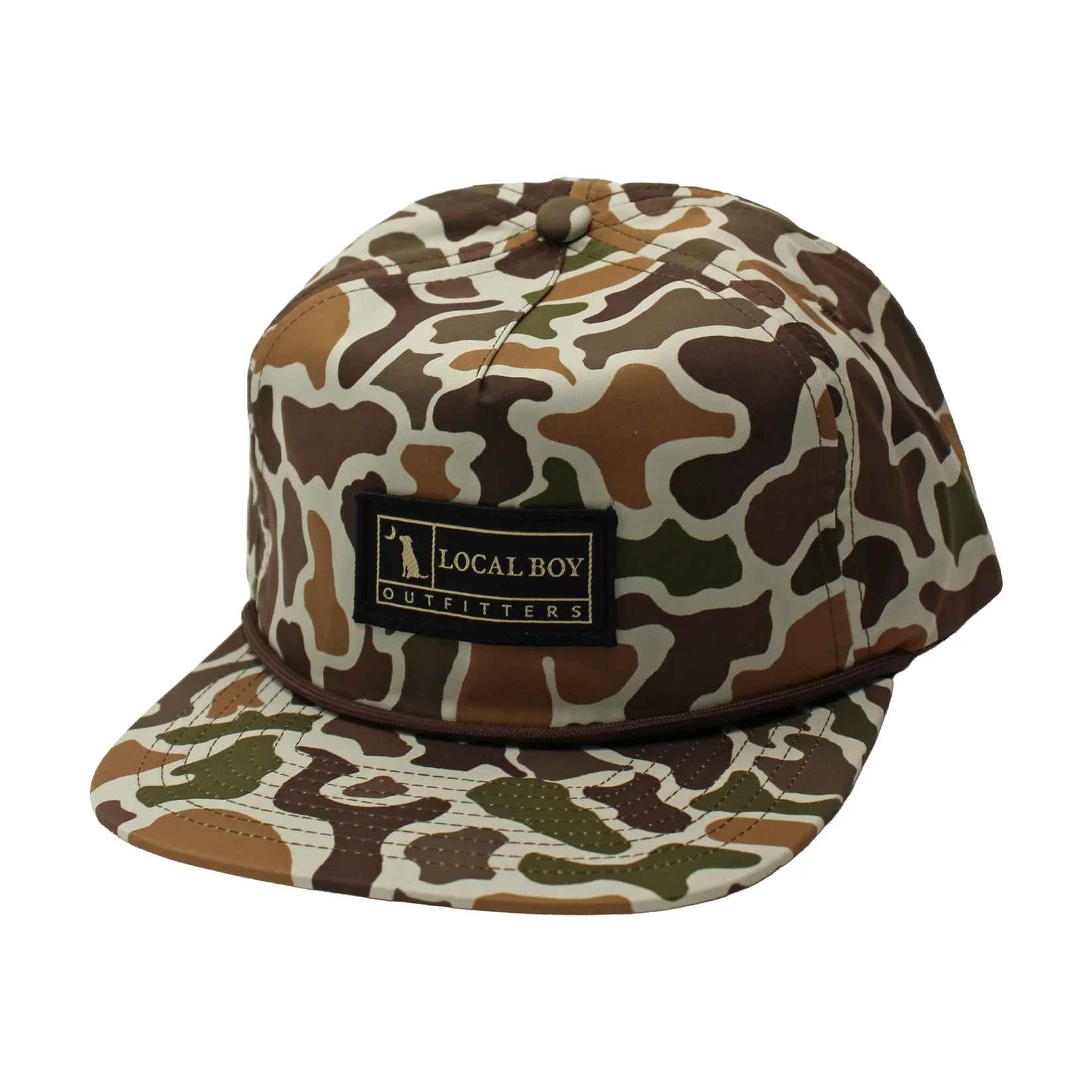 Local Boy Woven Label Hat in Localflage Vintage