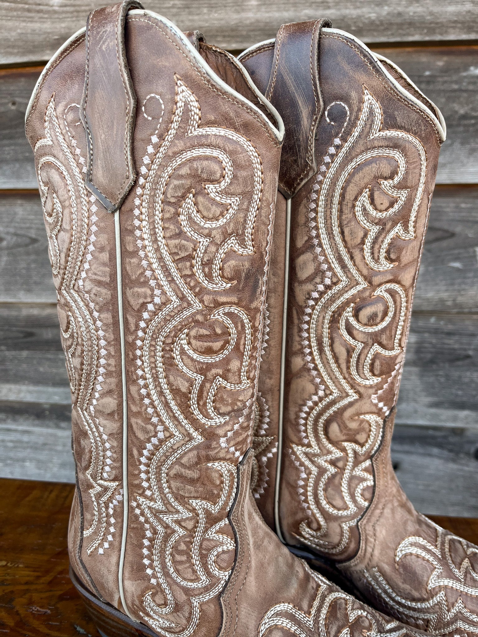 WOMEN'S CIRCLE G BY CORRAL BROWN SEQUENCE EMBROIDERY BOOTS - Image 12