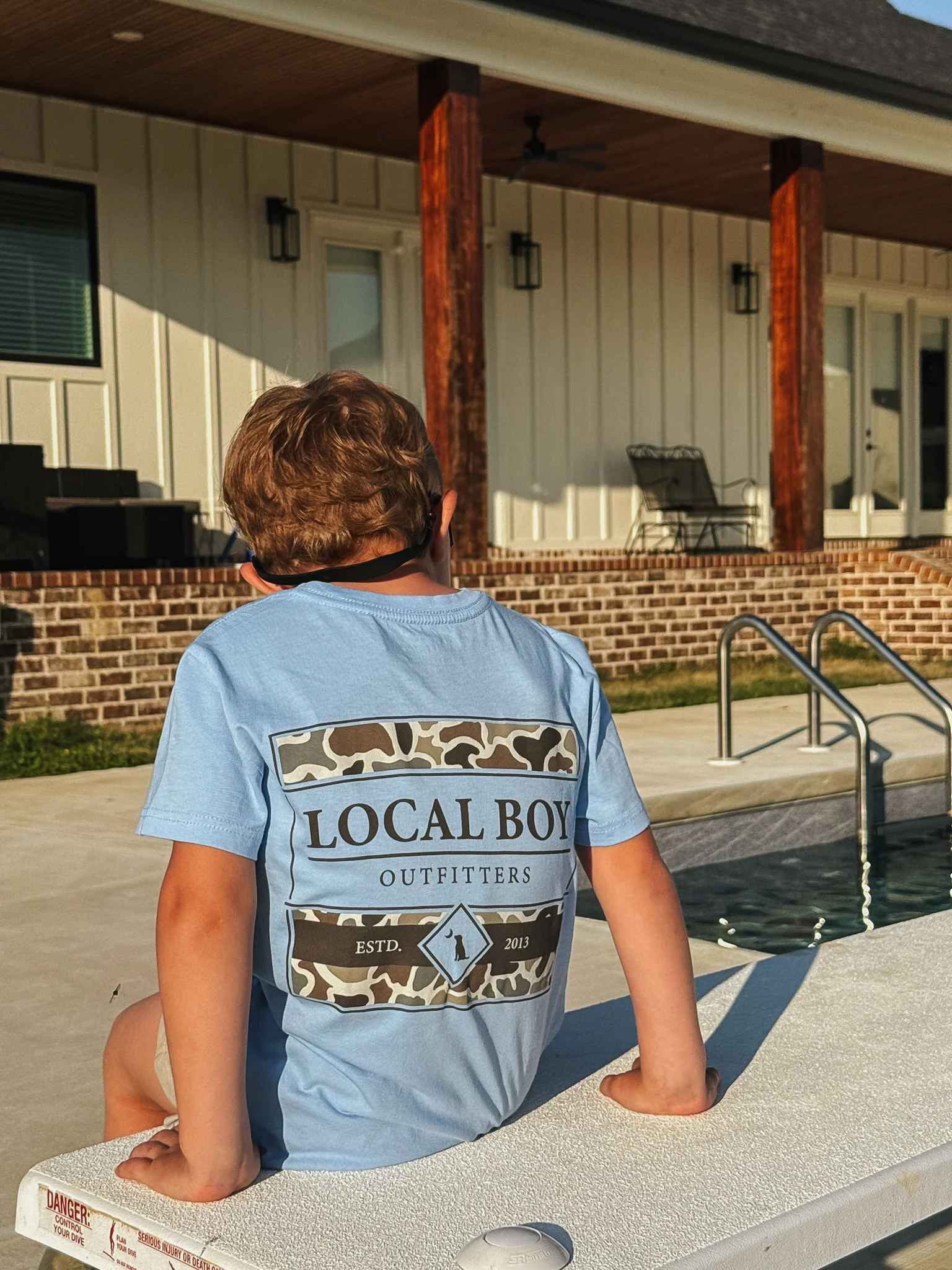 Youth Local Boy LCF Framed Fill T-Shirt