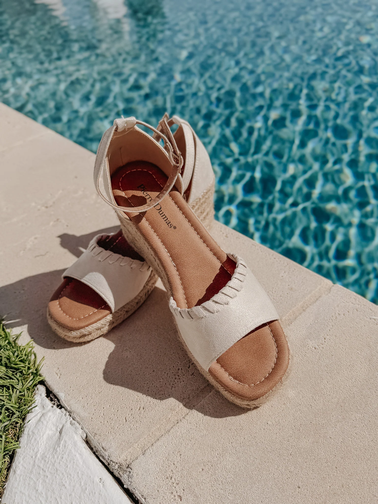 Seaside Stroll Wedges in Nude - Image 5