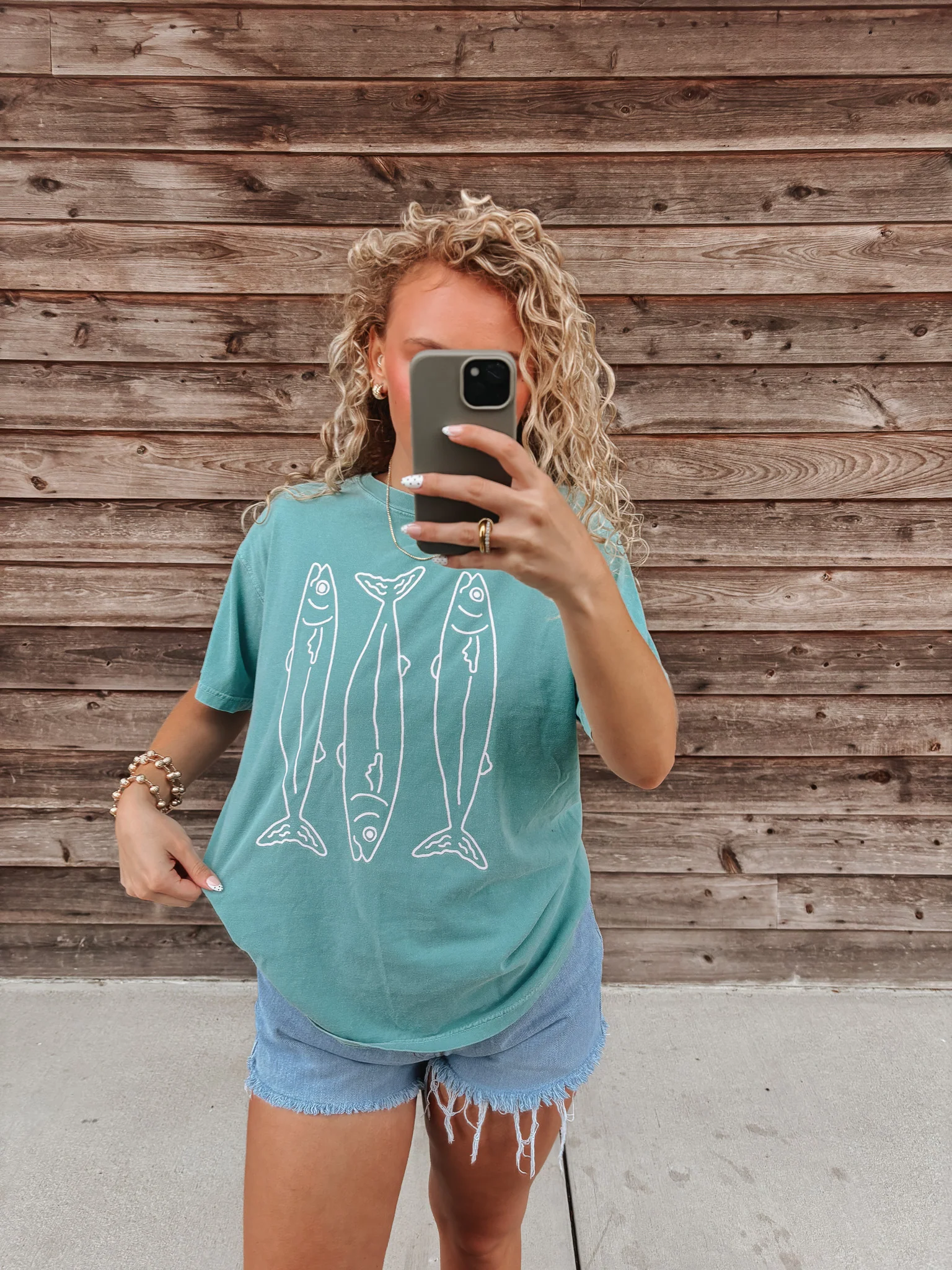 Let's Go Fishing Tee - Image 4