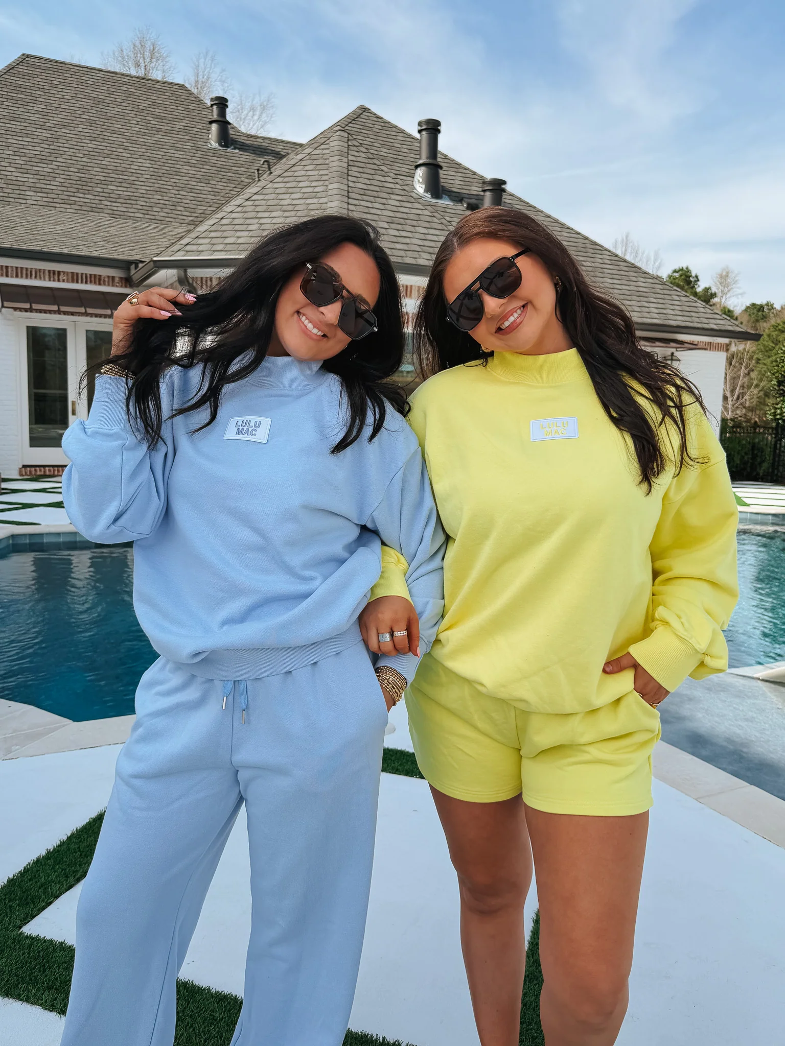 Lulu Mac Terry Cloth Mockneck in Yellow - Image 2