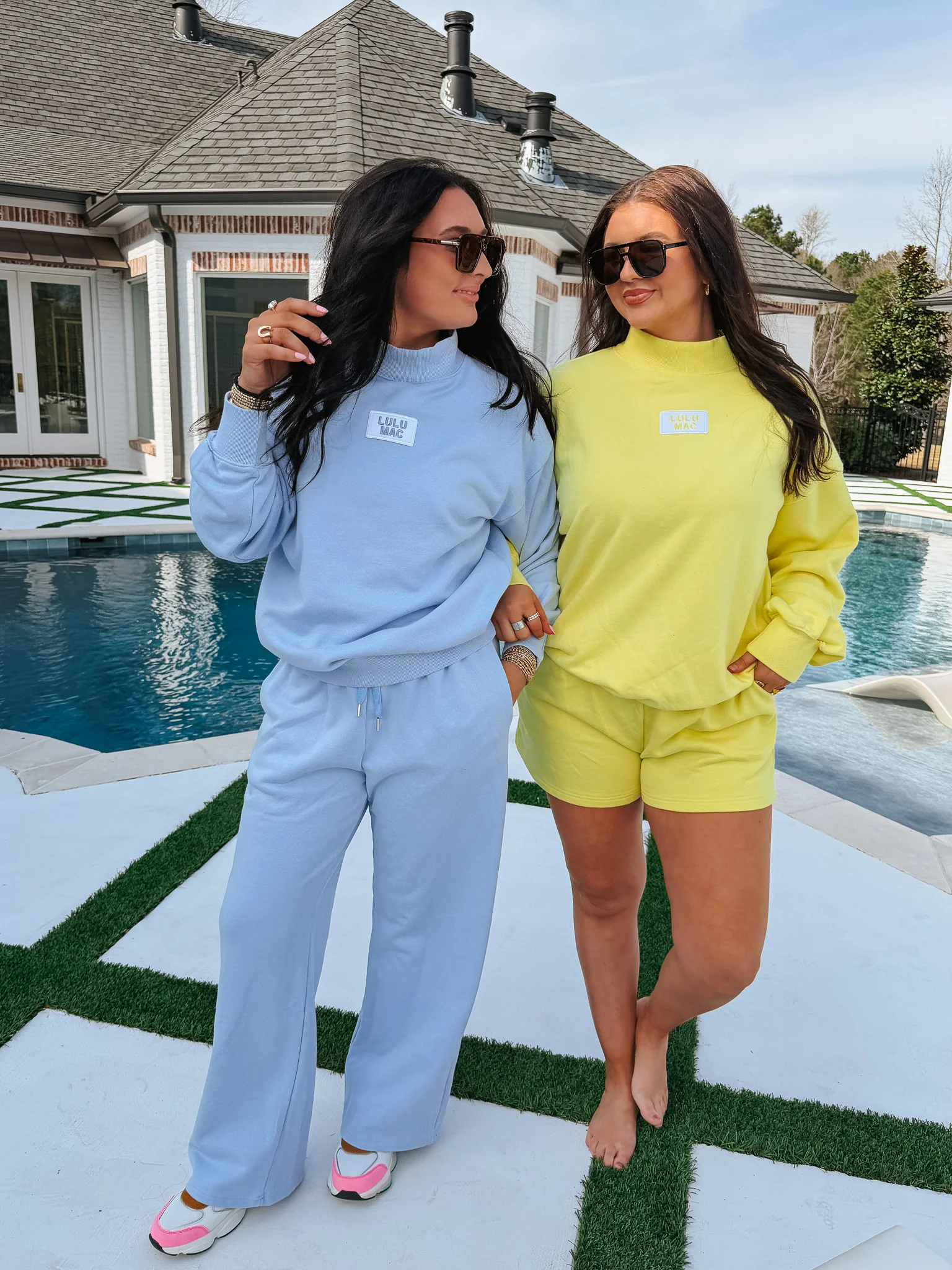 Lulu Mac Terry Cloth Mockneck in Yellow - Image 3