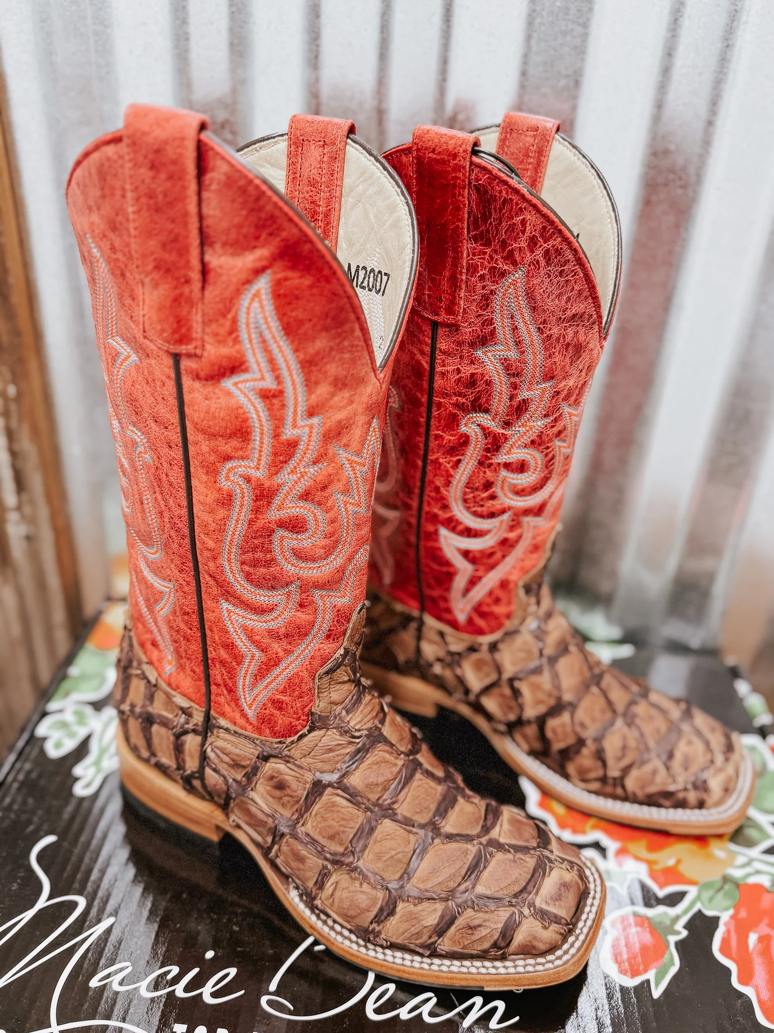 Women's Macie Bean Top Hand Cigar Matte Bass Boots - Image 3