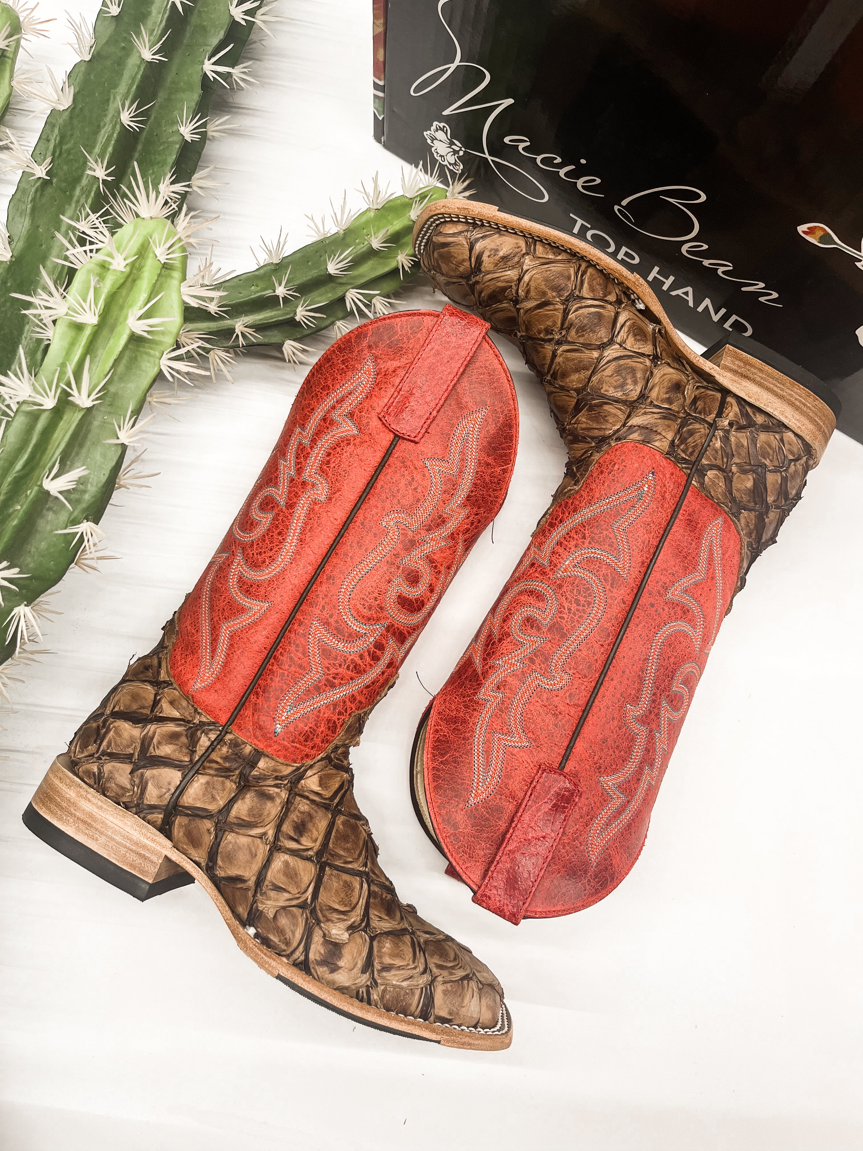 Women's Macie Bean Top Hand Cigar Matte Bass Boots - Image 5