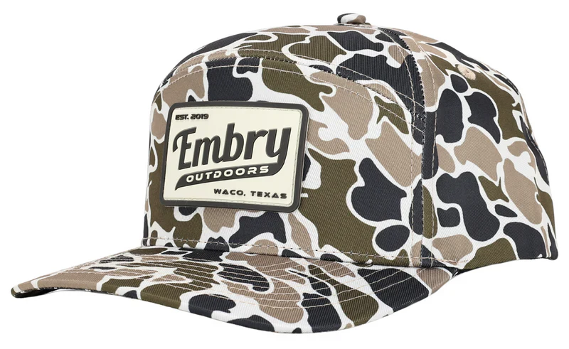 Embry Outdoors 6 Panel Hat - Marsh Duck Camo - Image 2