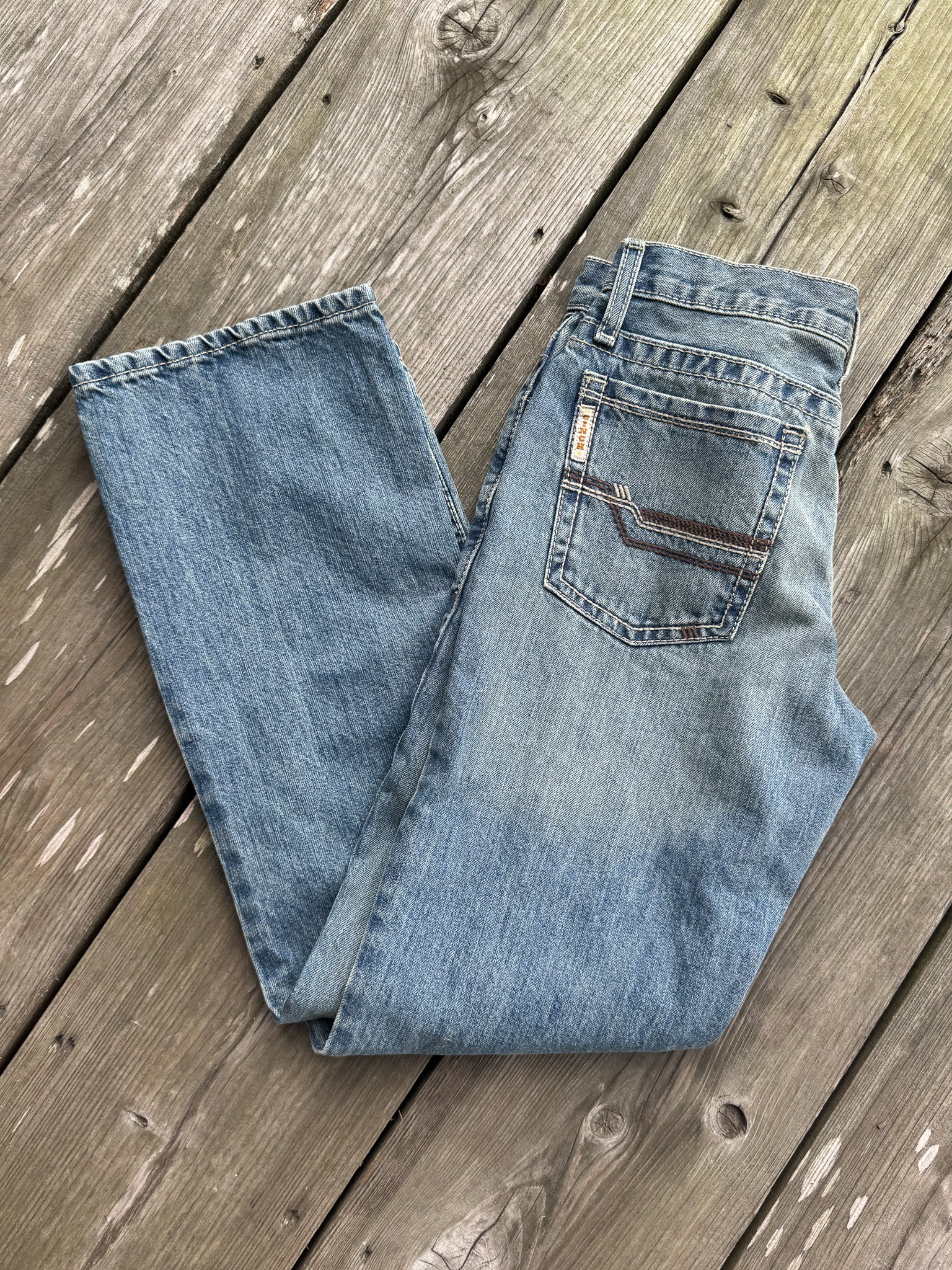 Men's Cinch Slim Fit Ian - Medium Stone Jeans - Image 7