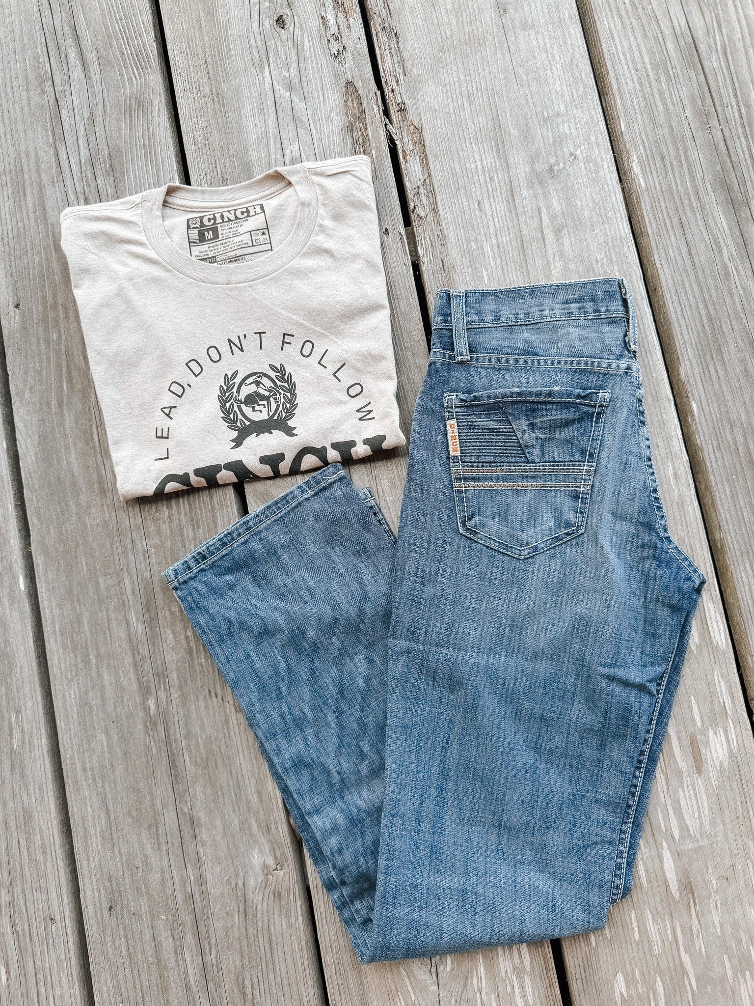 Men's Cinch Ian Slim Fit Jeans - Image 8