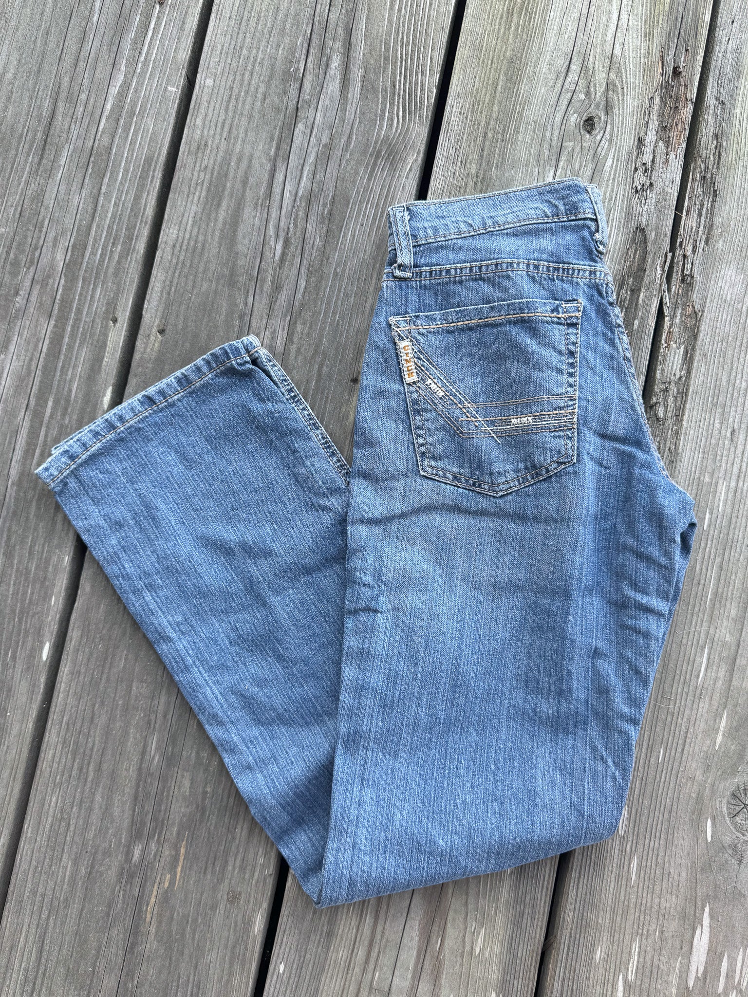 Men's Cinch Relaxed Fit Grant Jeans in Medium Stonewash - Image 7