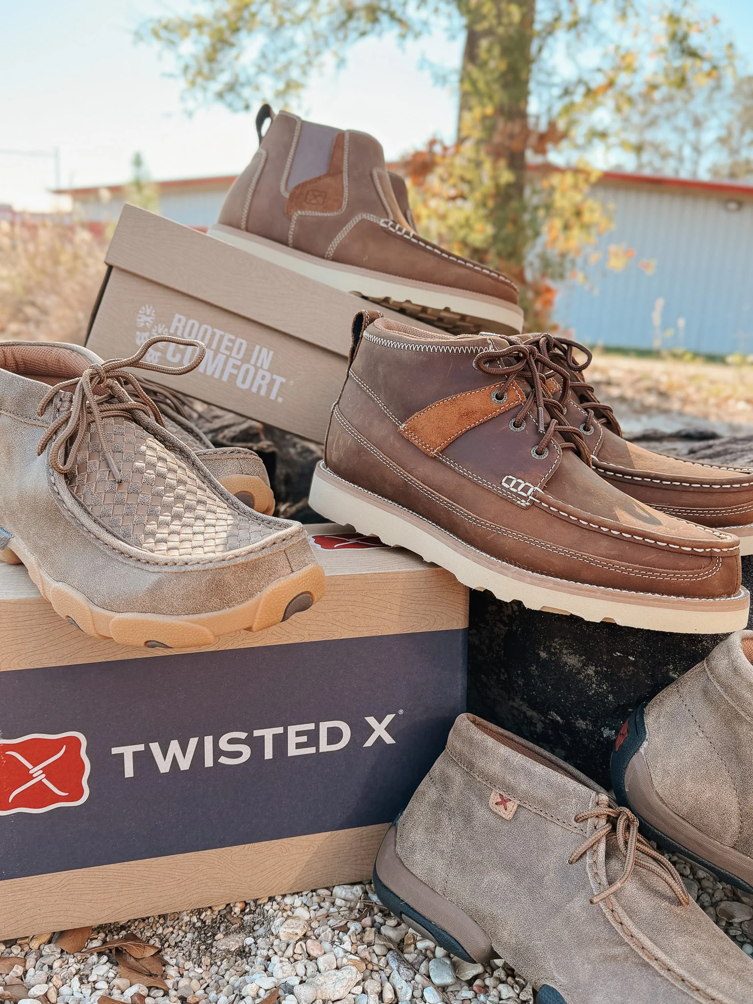 Men’s Twisted X 4″ Wedge Sole Boots / Lace Up Shoes - Image 13