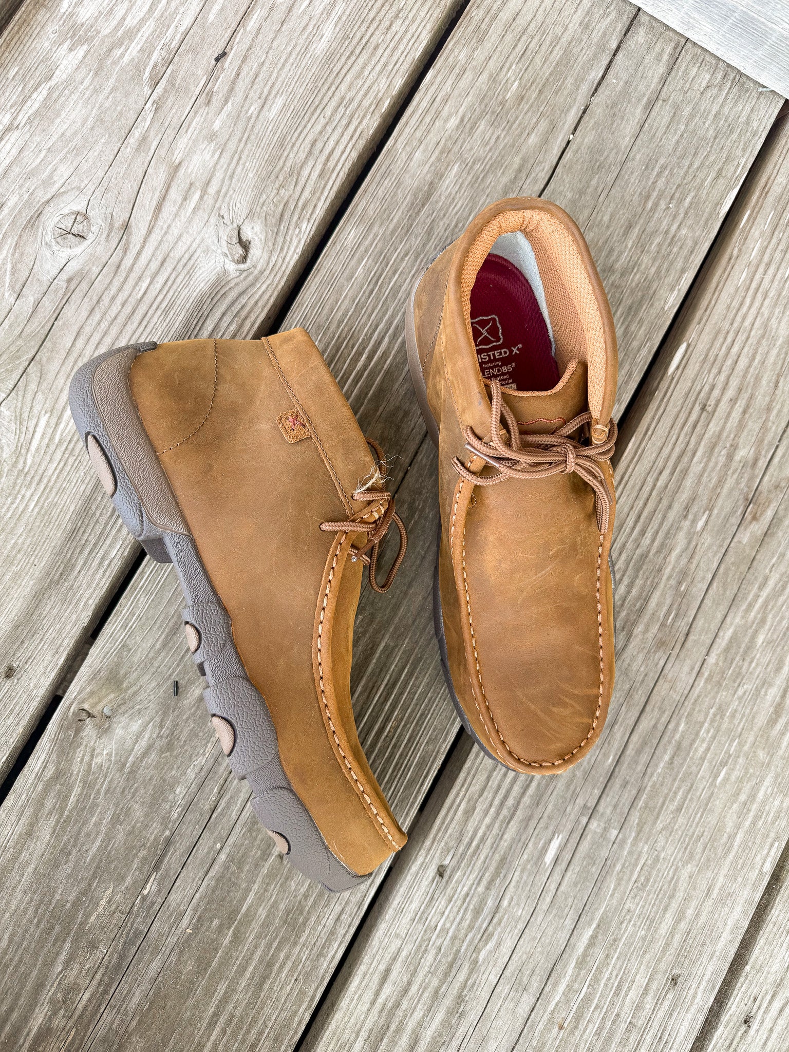 Men’s Twisted X Work Steel Toe Chukka Driving Moc - Image 3