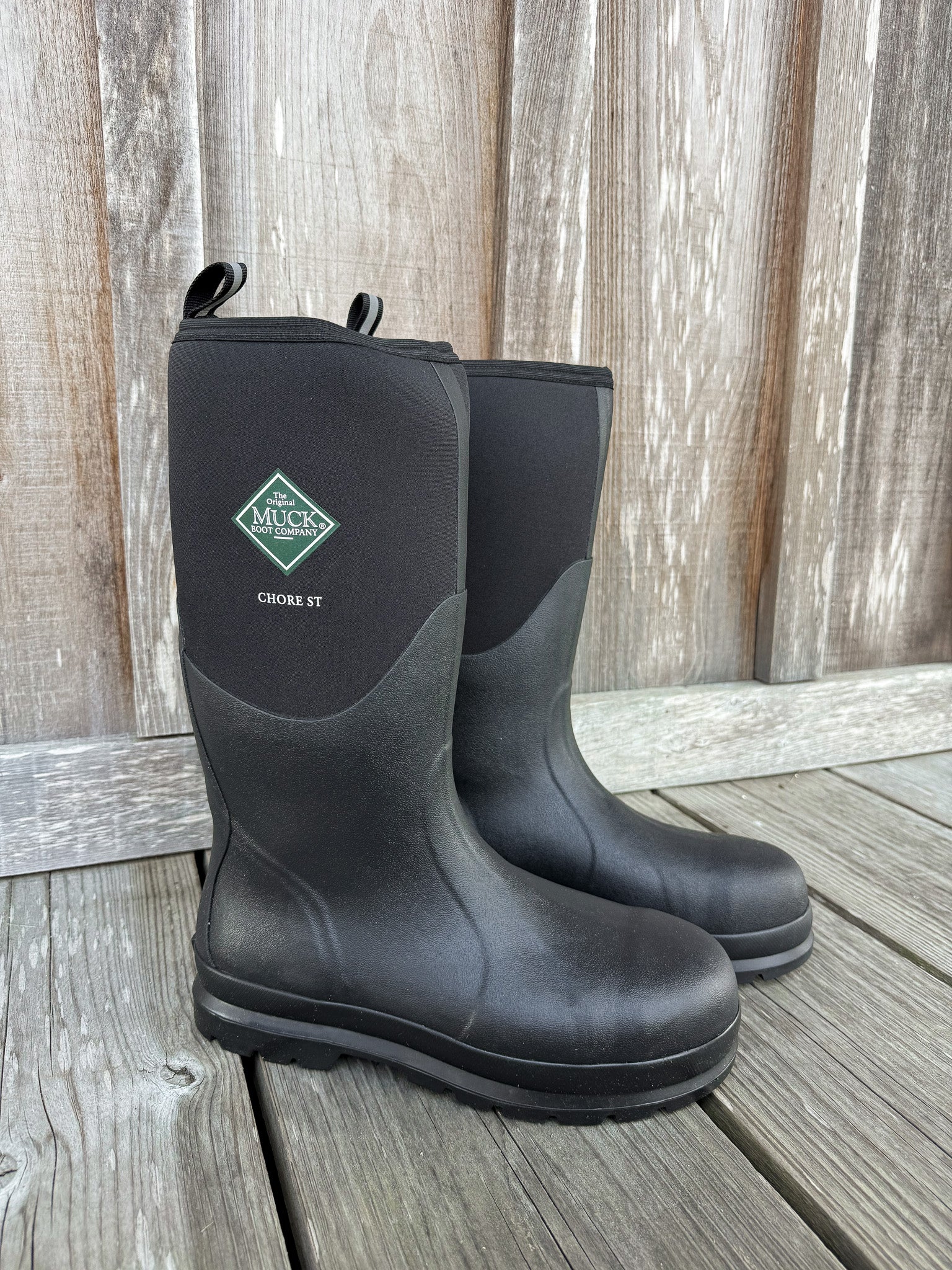 Men’s Muck Chore Hi-Safety Toe Water Boots