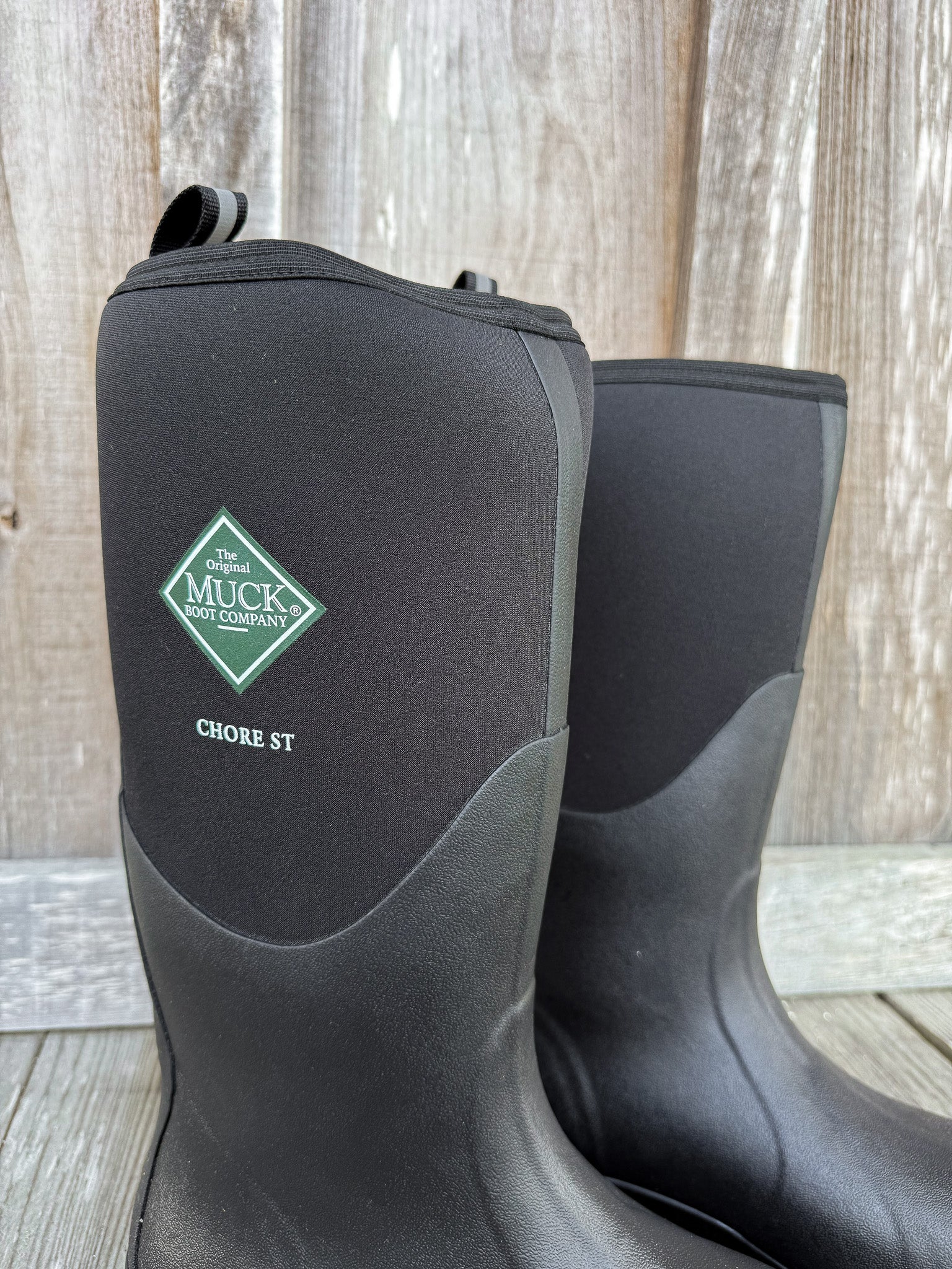 Men’s Muck Chore Hi-Safety Toe Water Boots - Image 3