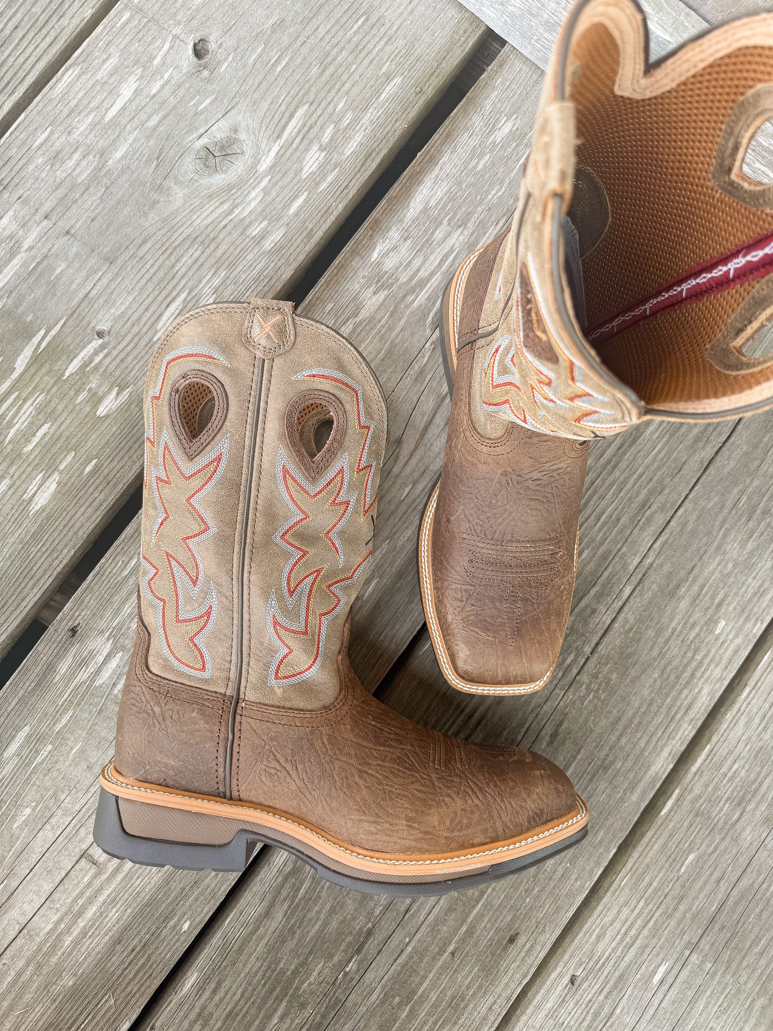 MEN'S TWISTED X ALLOY TOE WESTERN WORK BOOT