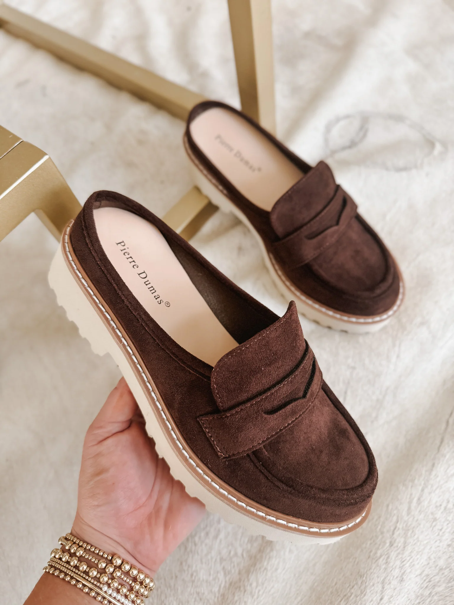 Sweet Steps Brown Slip On - Image 3