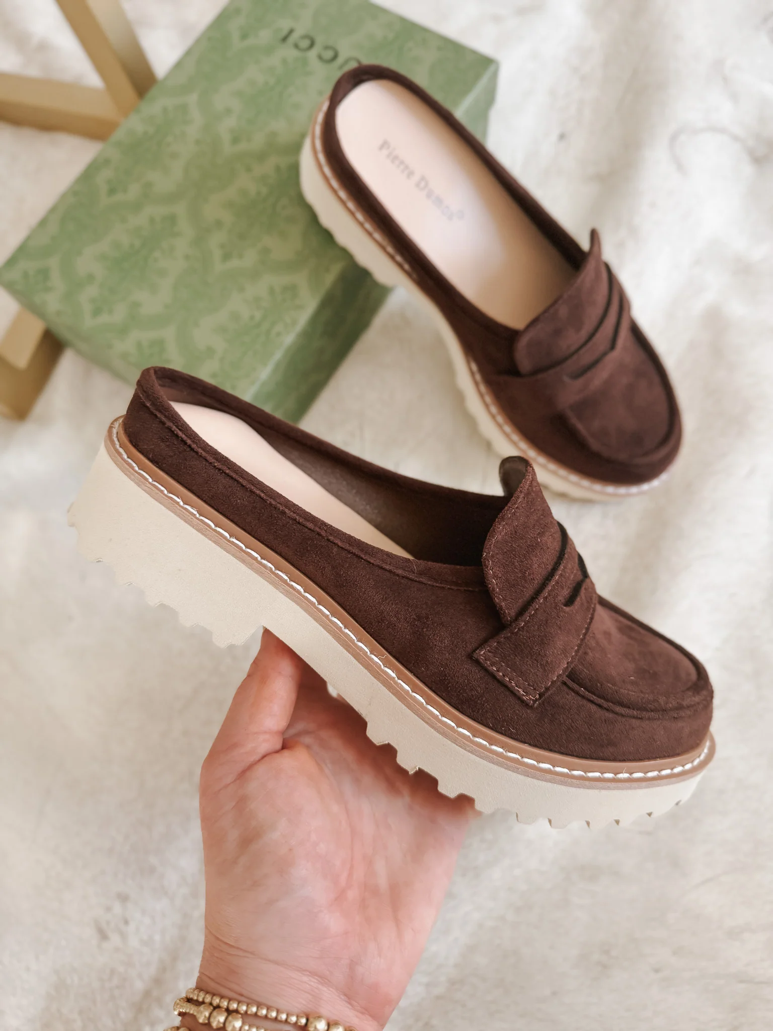 Sweet Steps Brown Slip On - Image 6