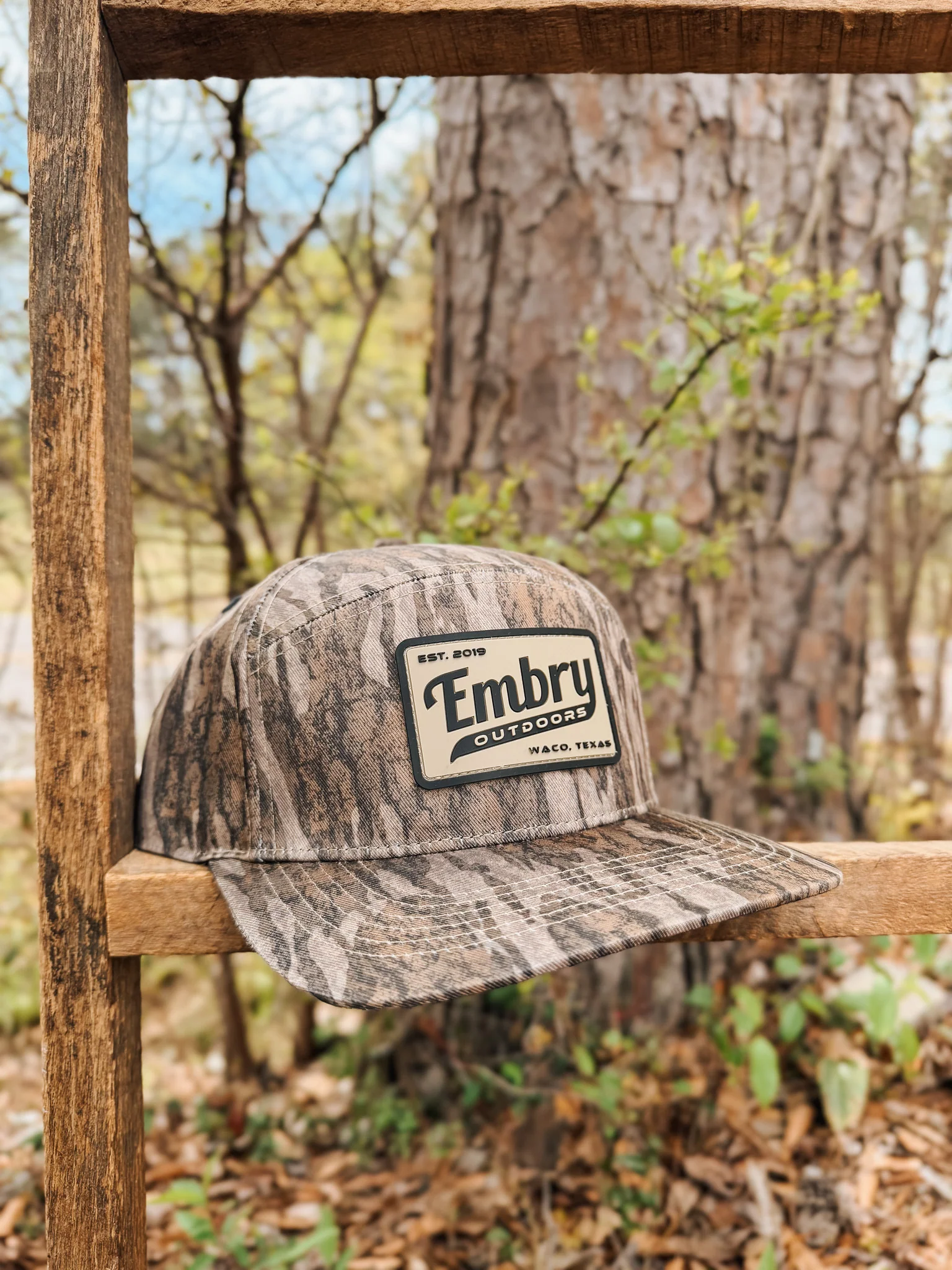 Embry Outdoors 6 Panel Hat - Mossy Oak New Bottomland