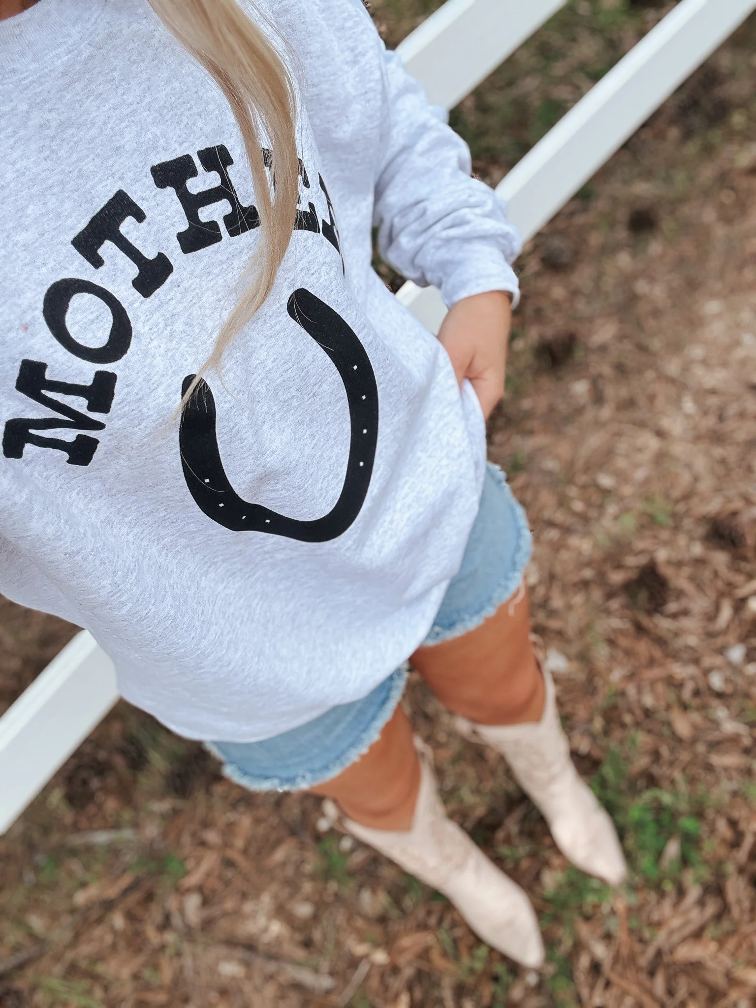 Mother Horseshoe Sweatshirt - Image 3