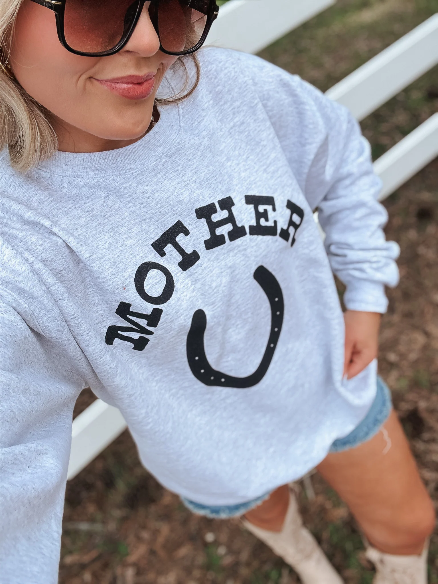 Mother Horseshoe Sweatshirt - Image 5