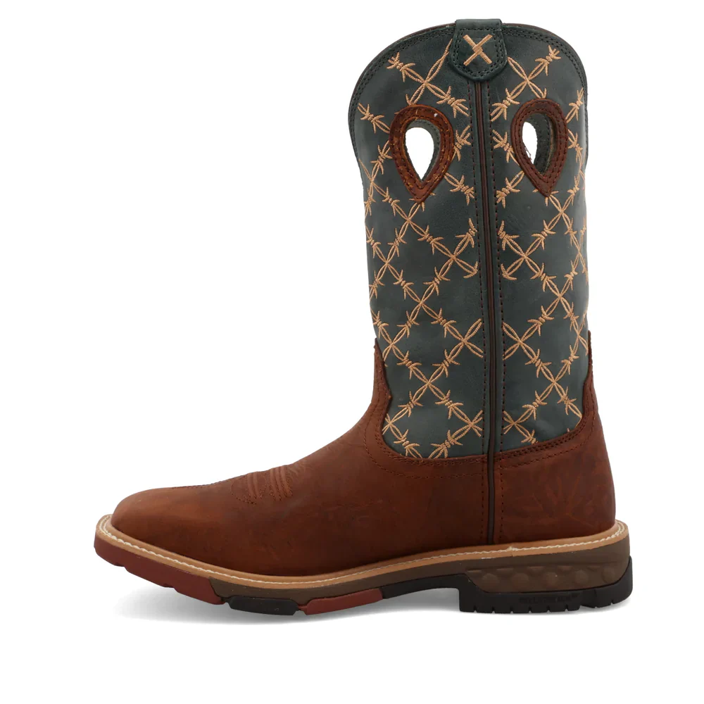 Men's Twisted X Western Work Boot with Cell Stretch - Image 5