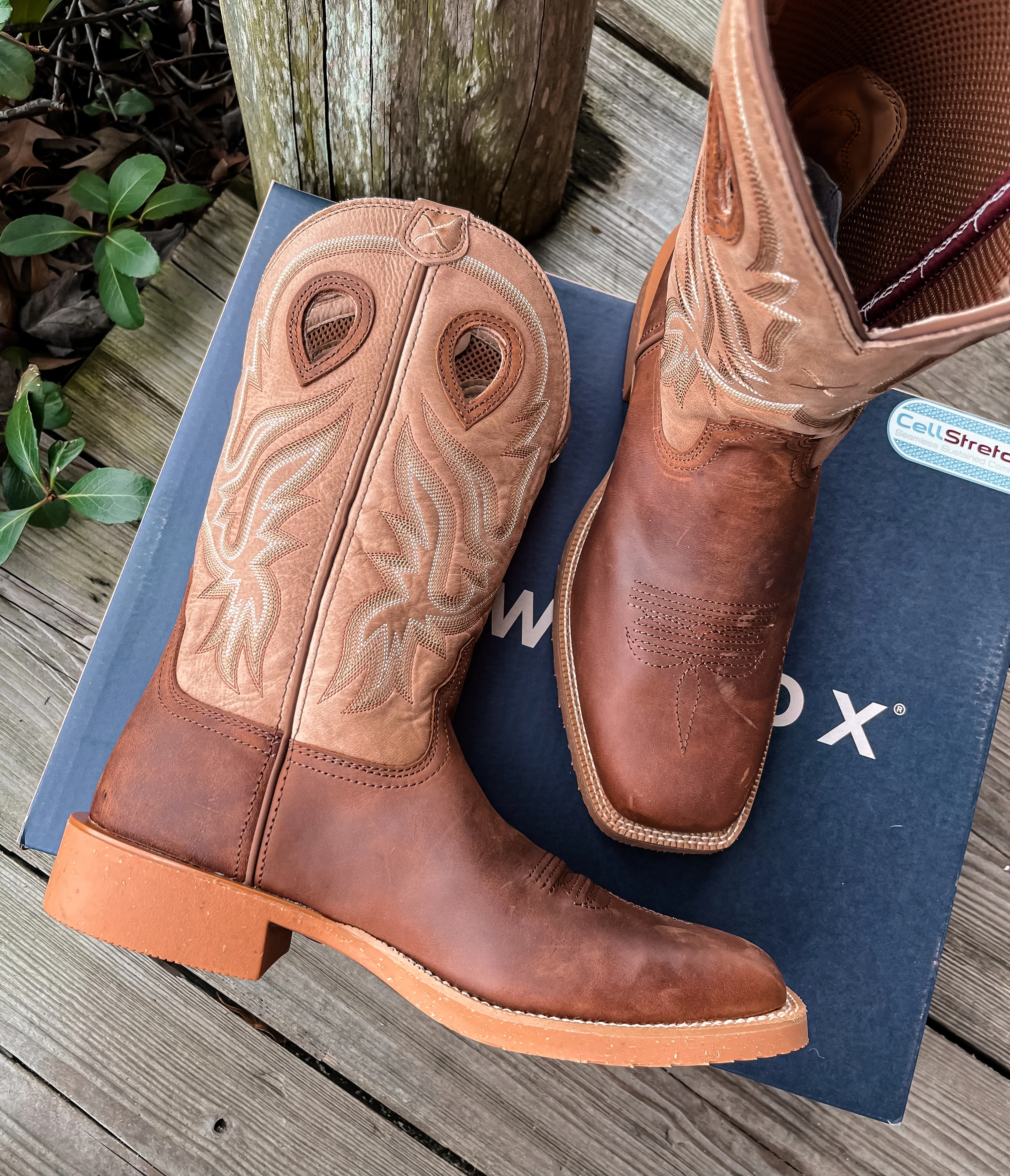 Men's Twisted X 11" Tech X Hazel Sand Boot - Image 2