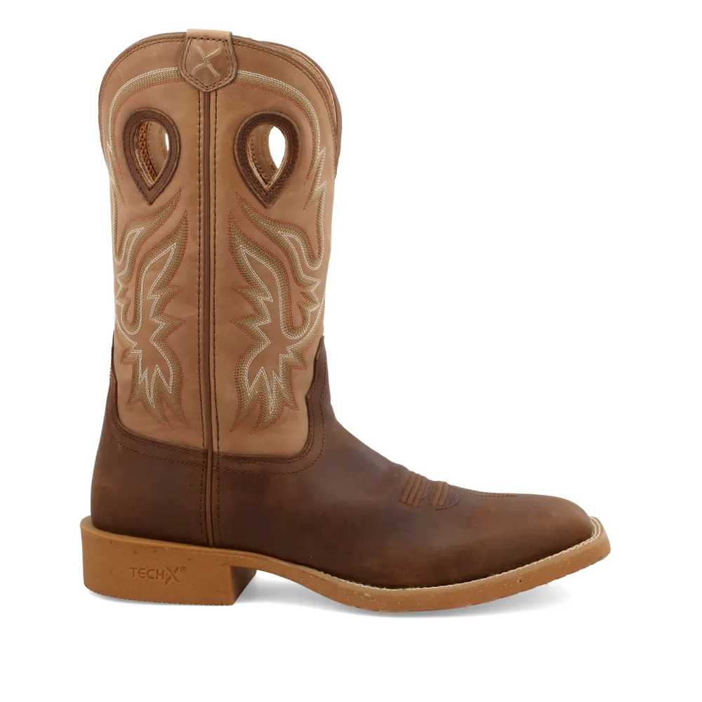 Men's Twisted X 11" Tech X Hazel Sand Boot - Image 7