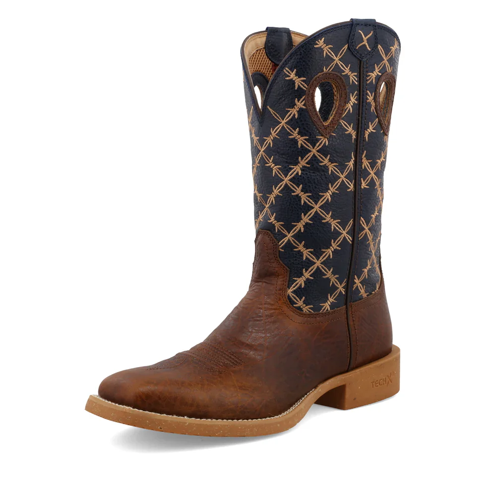 MEN'S TWISTED X 12" TECH X BROAD SQUARE TOE WESTERN BOOT - Image 2