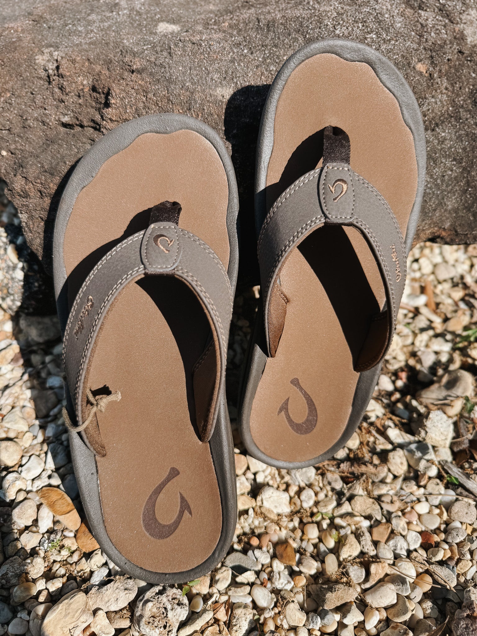 Men's Olukai ‘Ohana Dark Java-Ray Sandal - Image 13