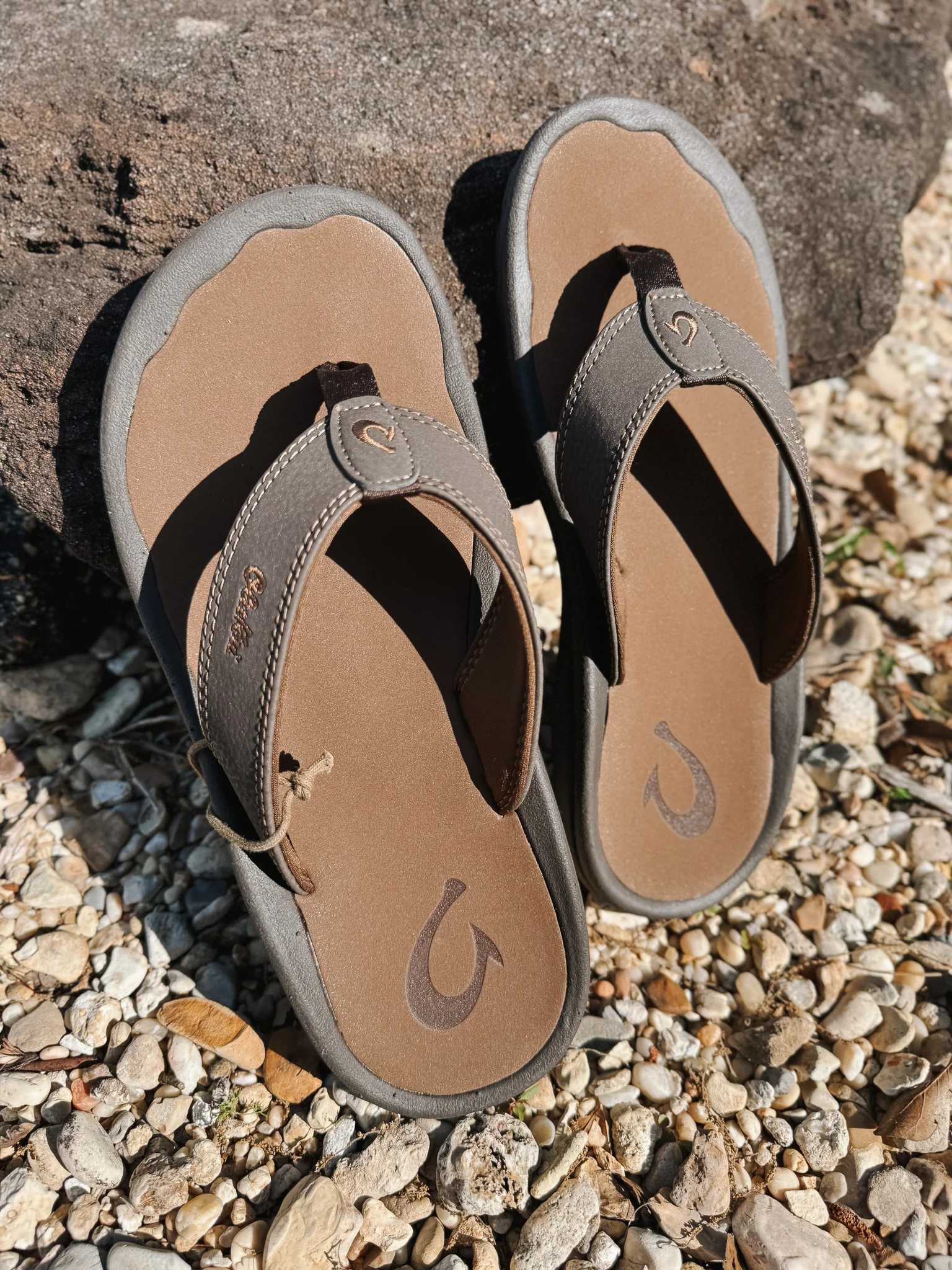 Men's Olukai ‘Ohana Dark Java-Ray Sandal - Image 15