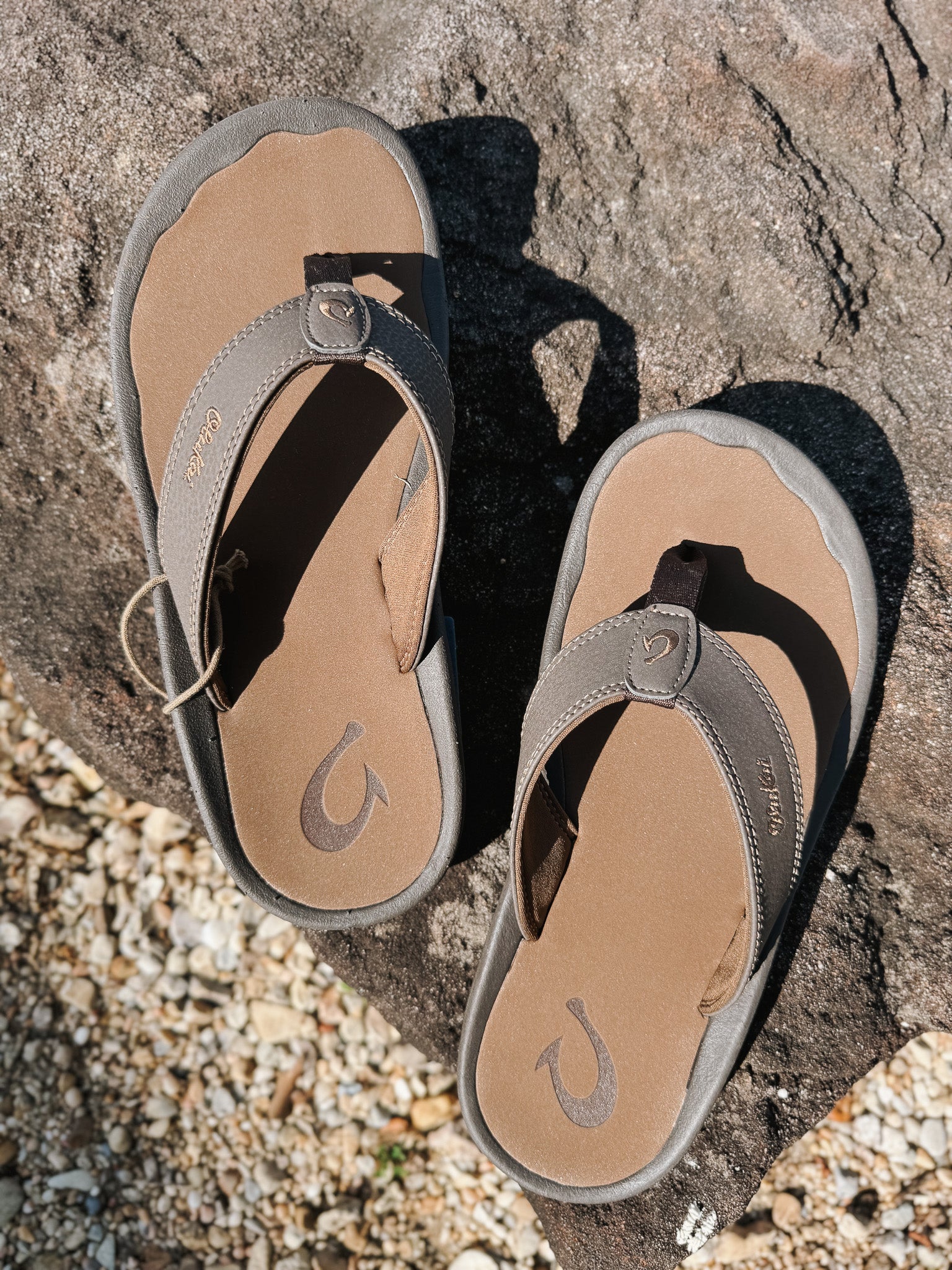 Men's Olukai ‘Ohana Dark Java-Ray Sandal - Image 16