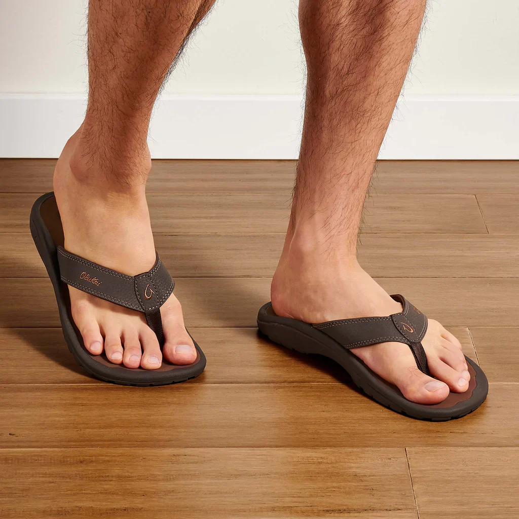 Men's Olukai ‘Ohana Dark Java-Ray Sandal - Image 3