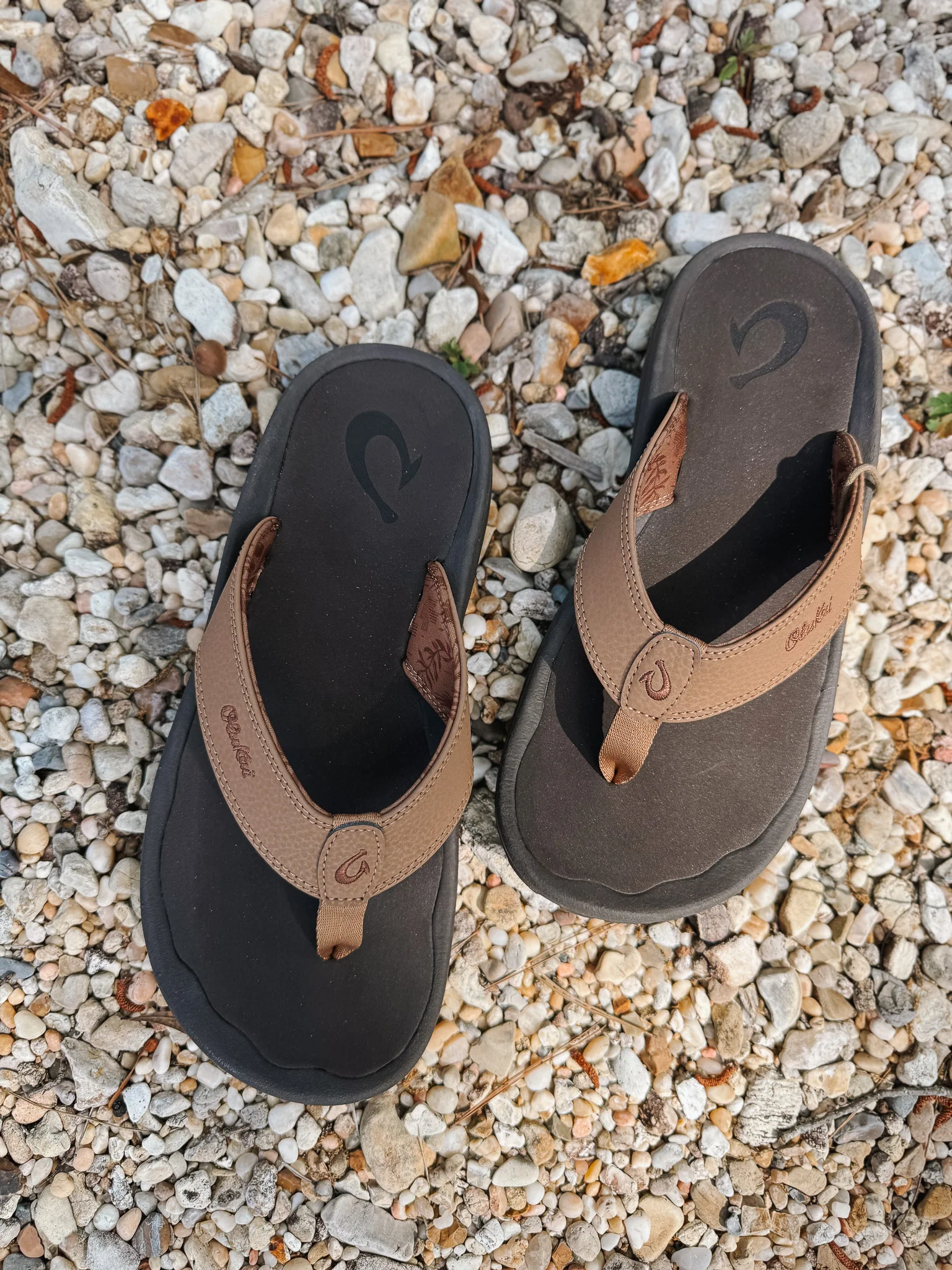 Men's Olukai Ohana Sandals in Tan/Java - Image 12